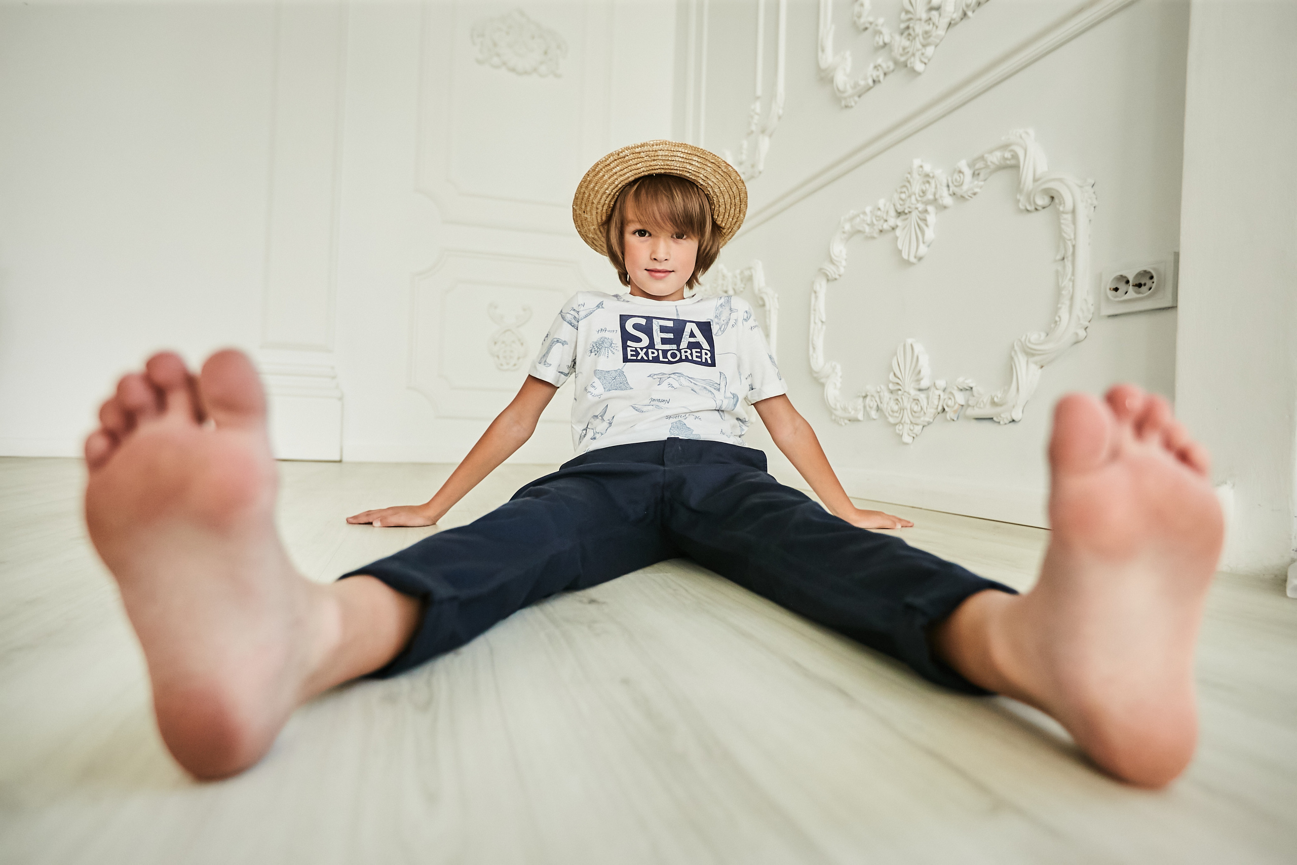 Володя, Юля и дети