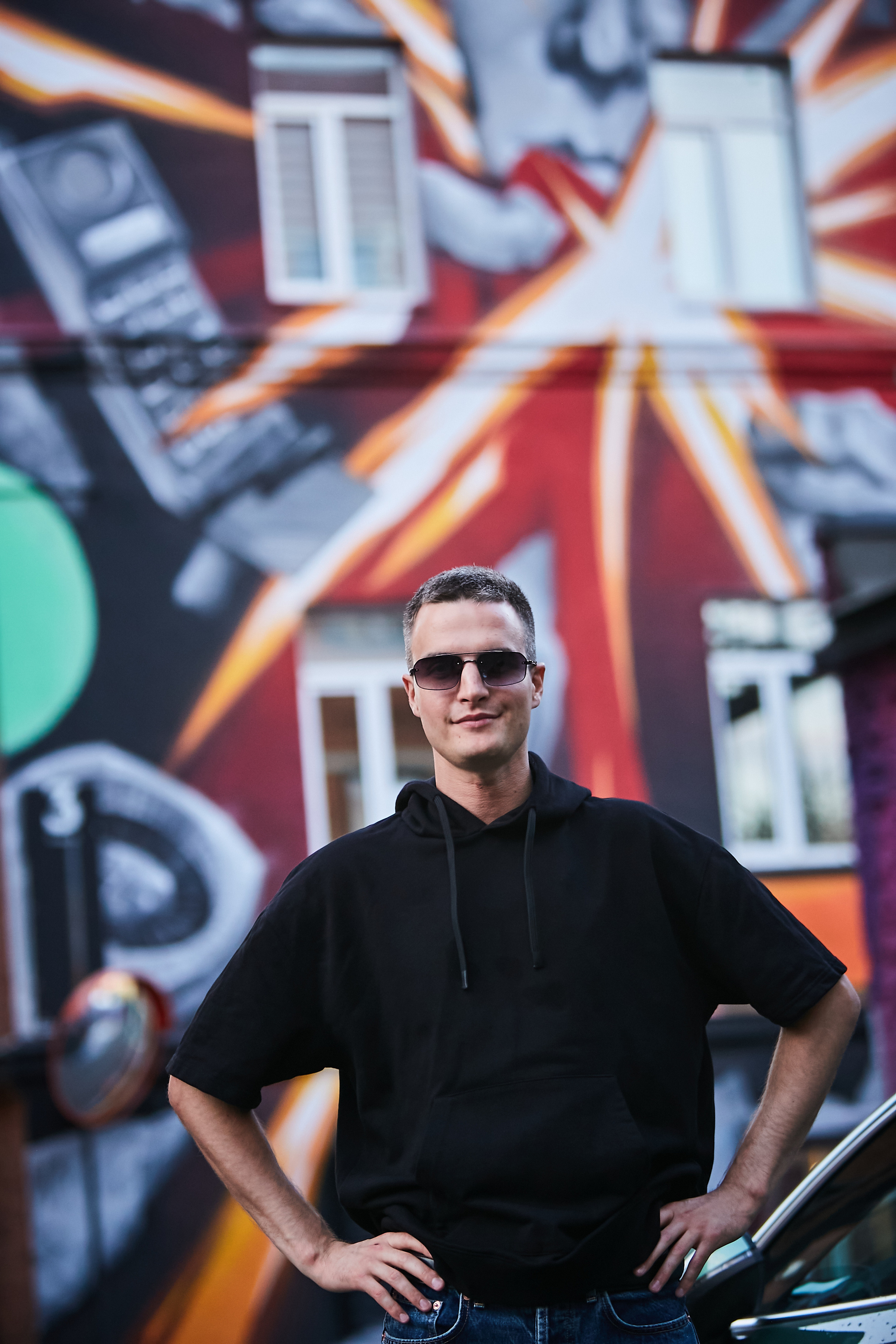 Стрит- Съёмка на Флаконе