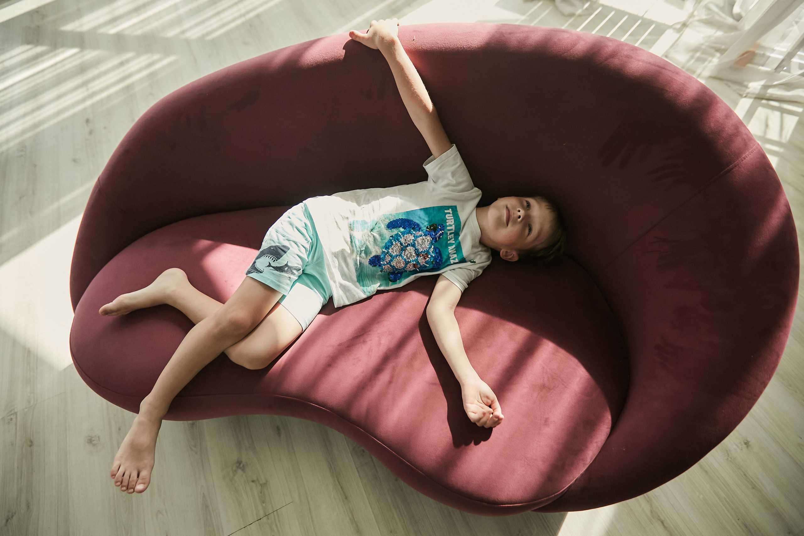 Володя, Юля и дети