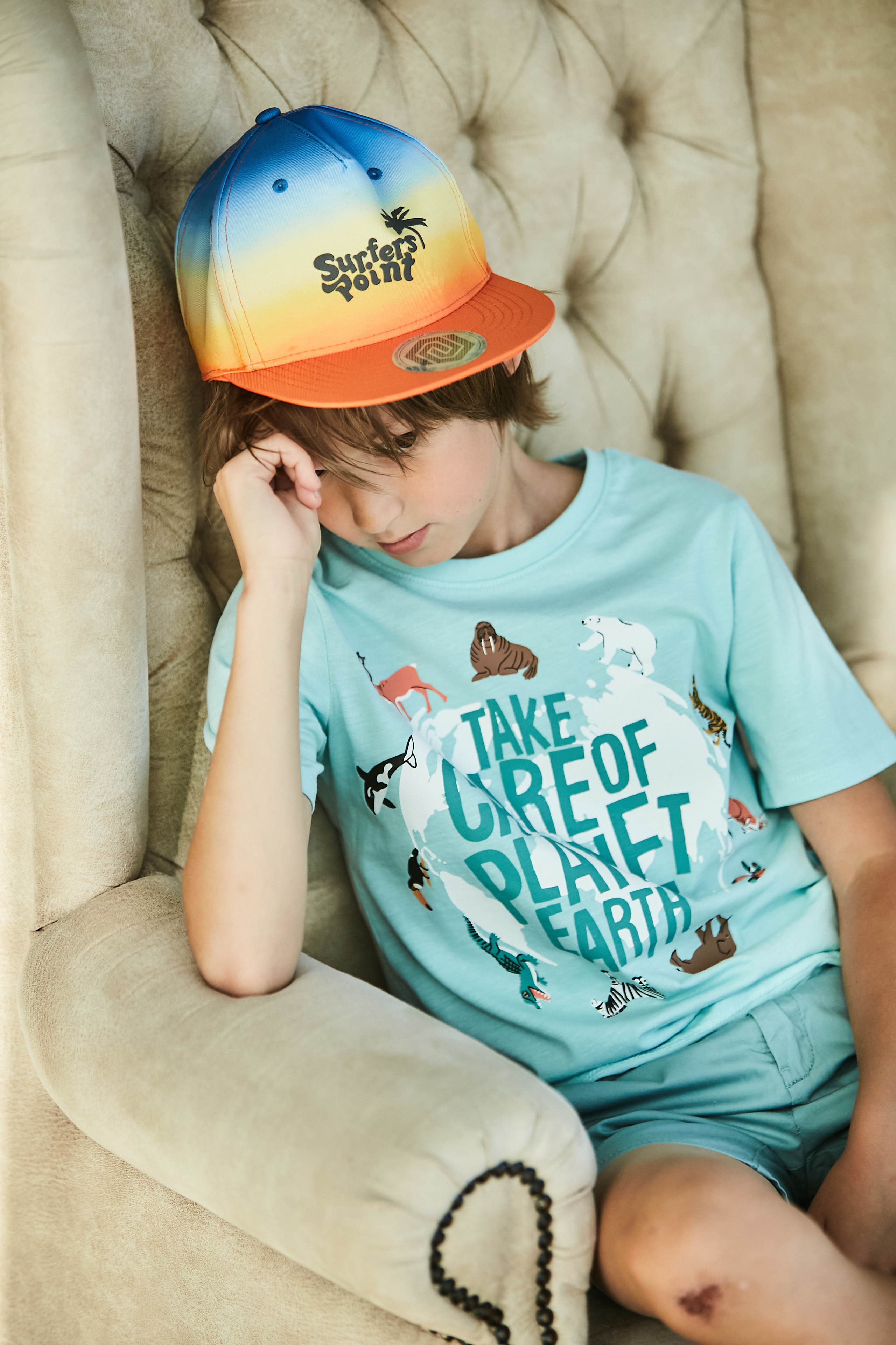 Володя, Юля и дети