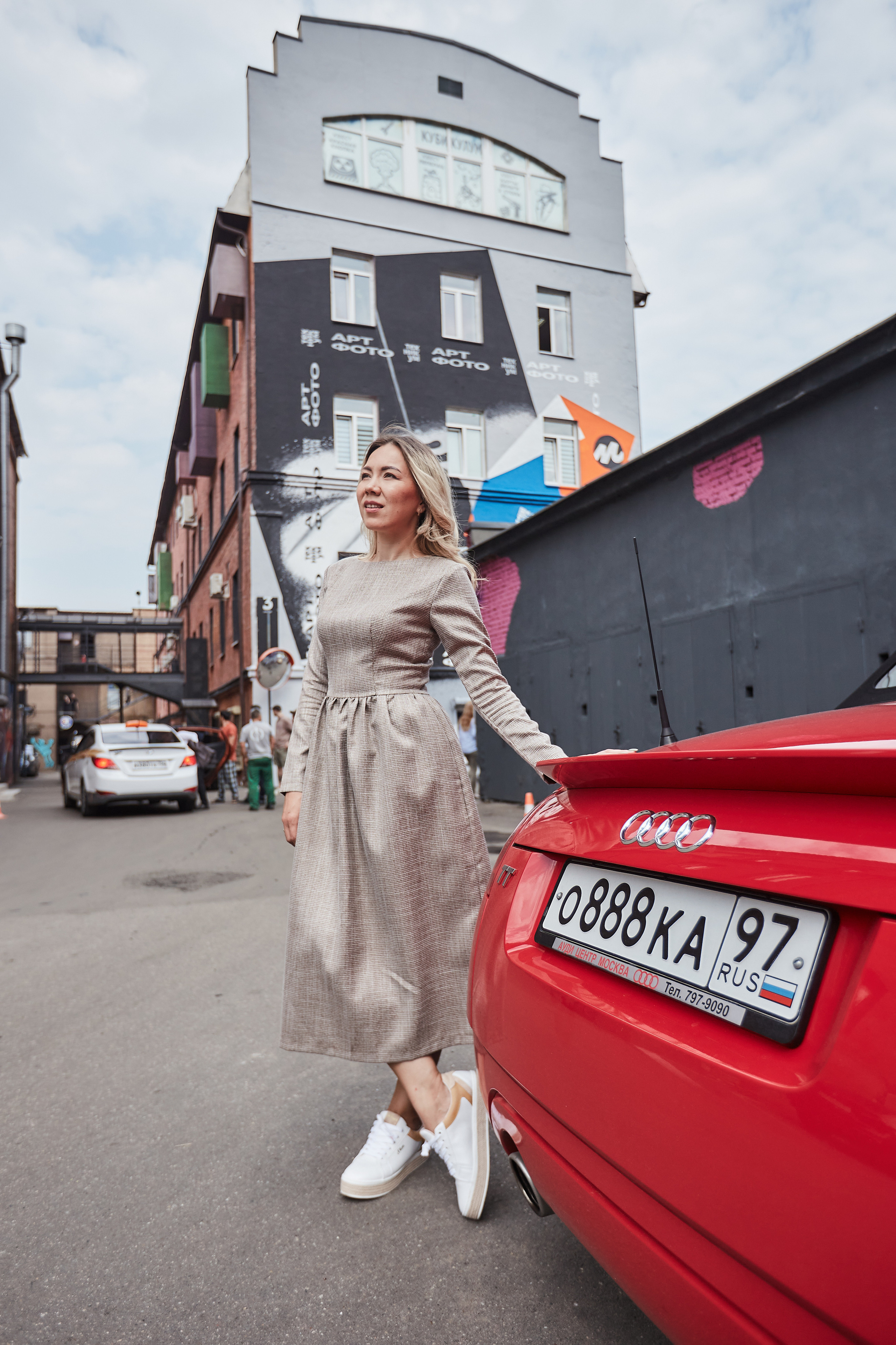 Стрит- Съёмка на Флаконе