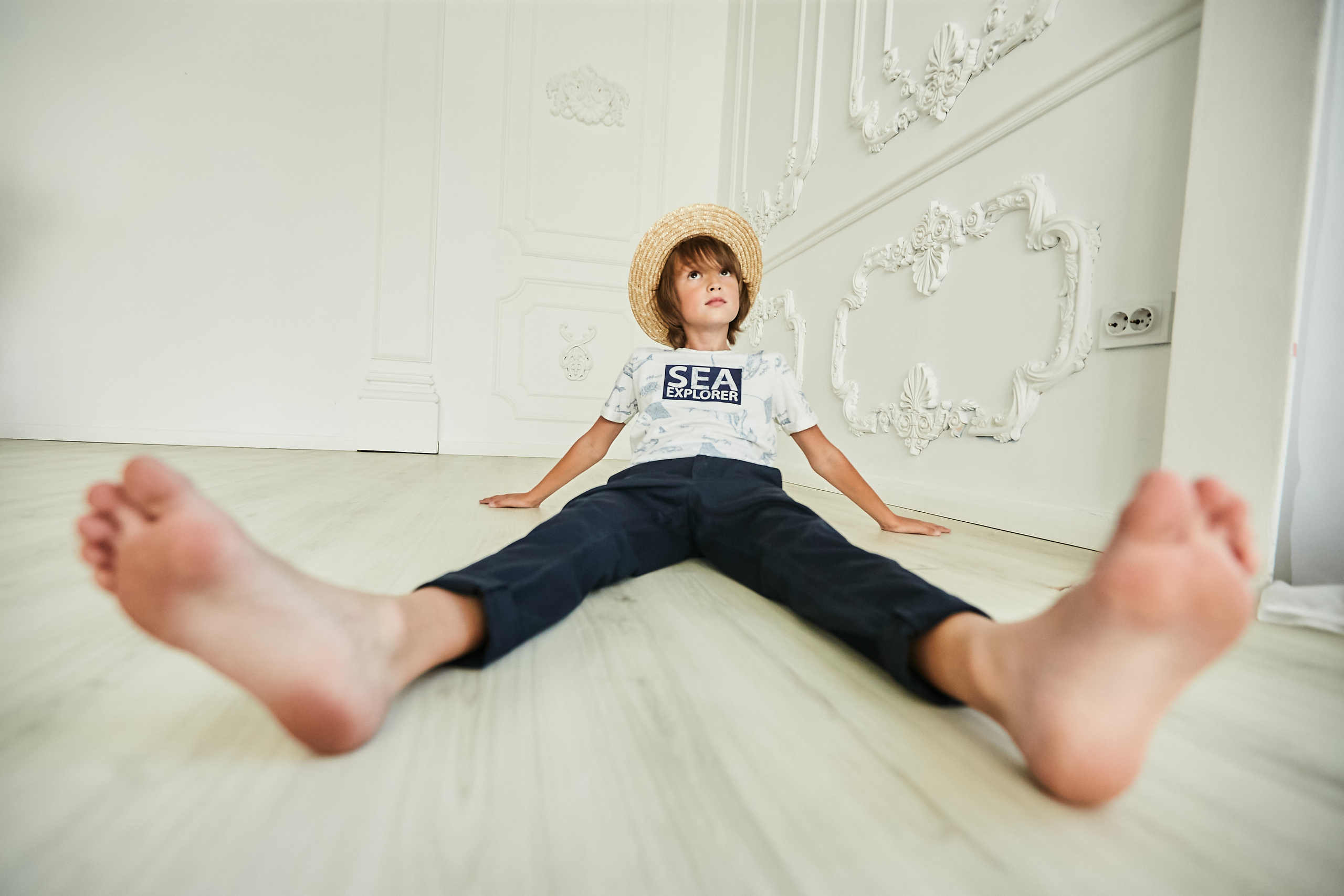 Володя, Юля и дети