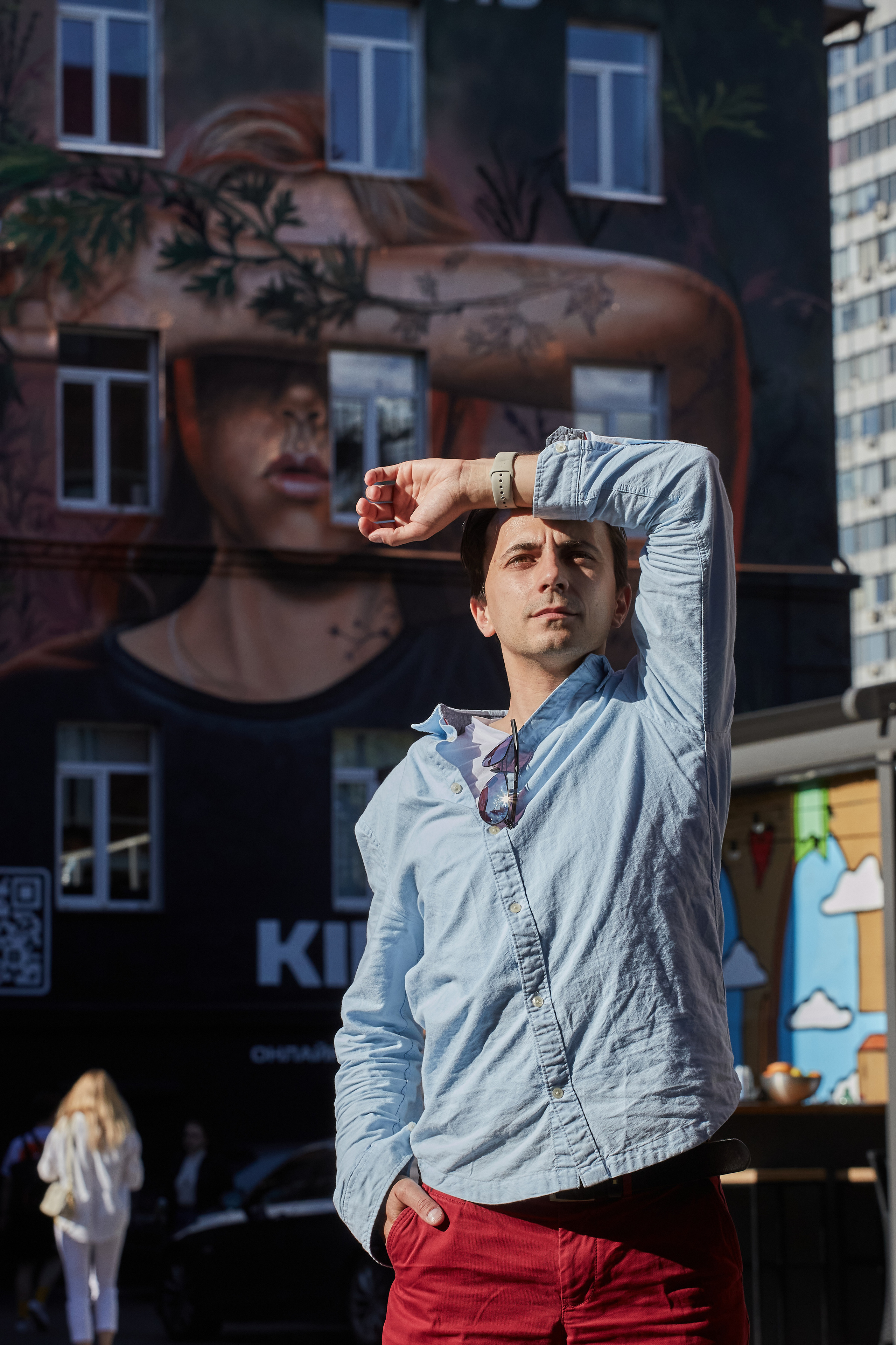 Стрит- Съёмка на Флаконе