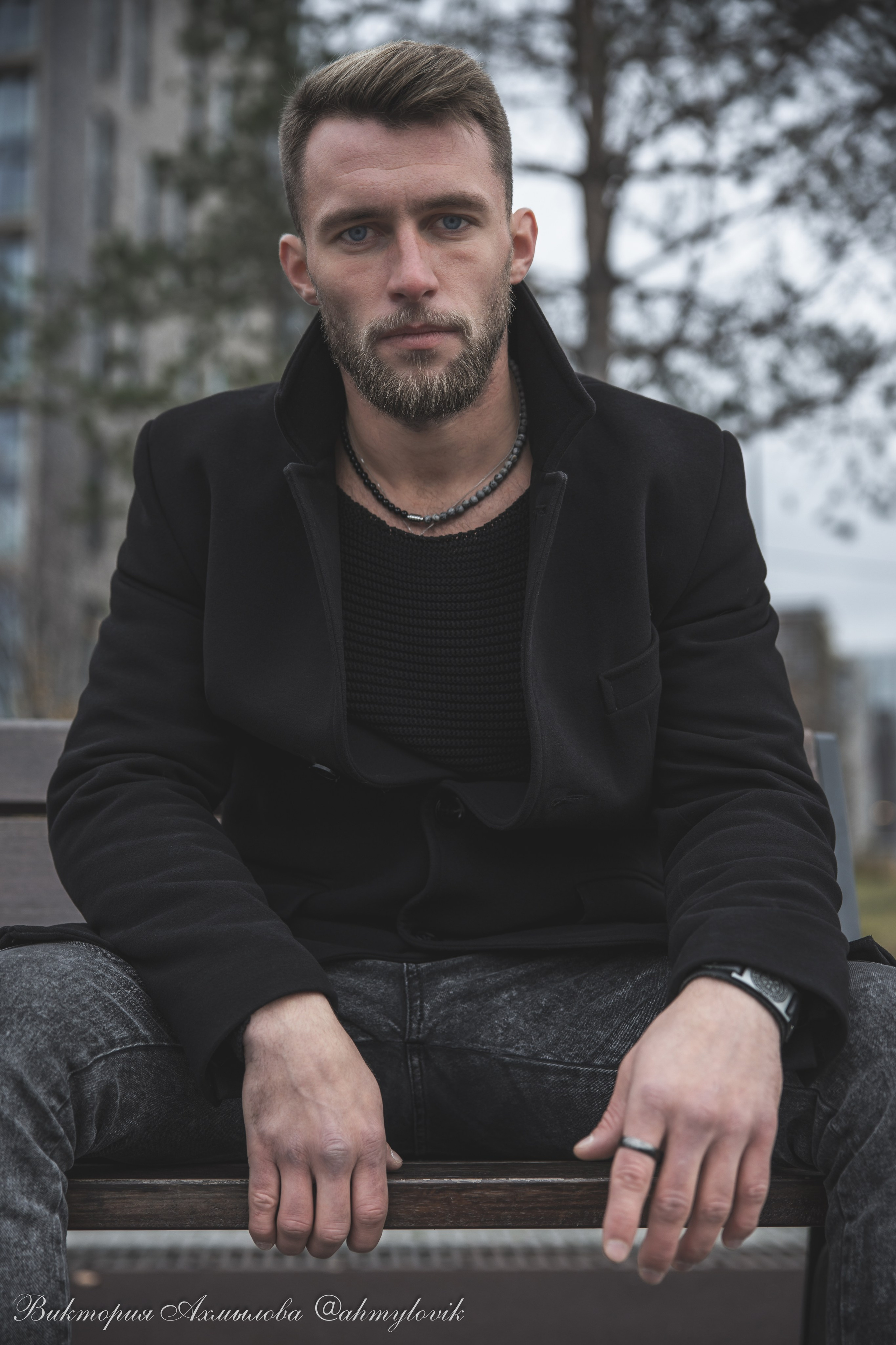 Прогулка с Хаски (Сергей). Виктория Ахмылова. Фотограф в Москве