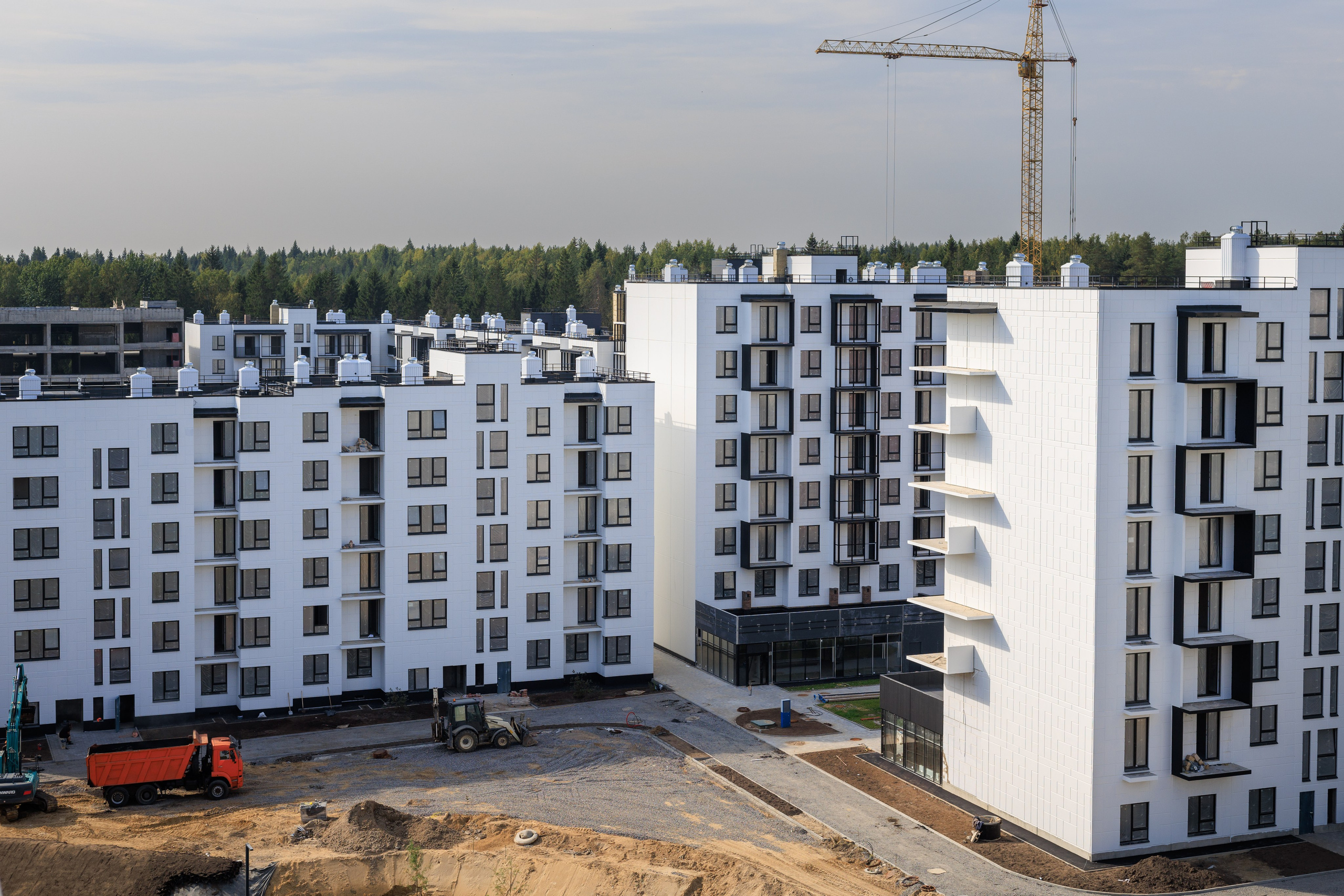 Архитектурная и репортажная фотосъёмка для застройщика