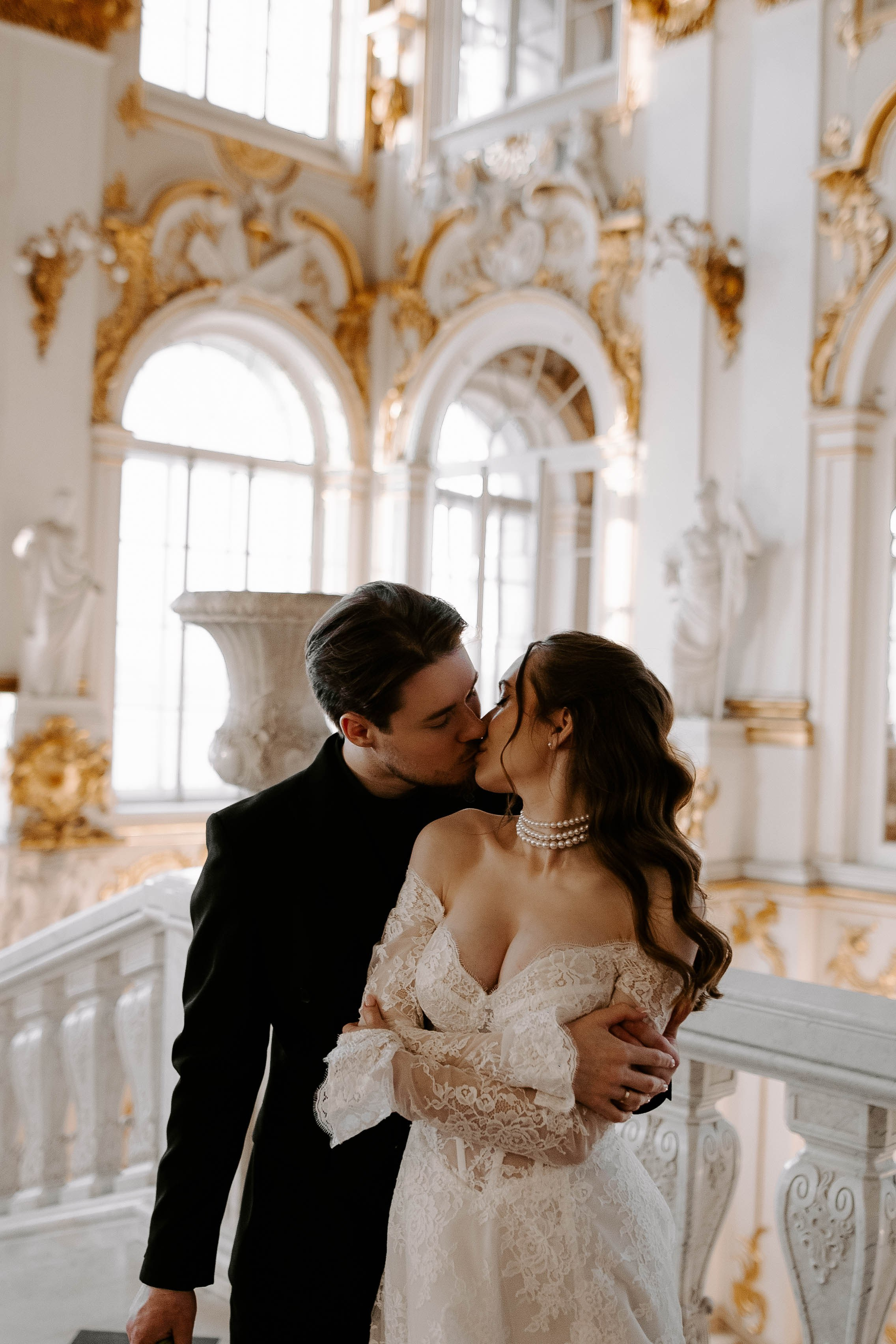 Ольга и Глеб / Эрмитаж. Фотограф Veronika Potaseva