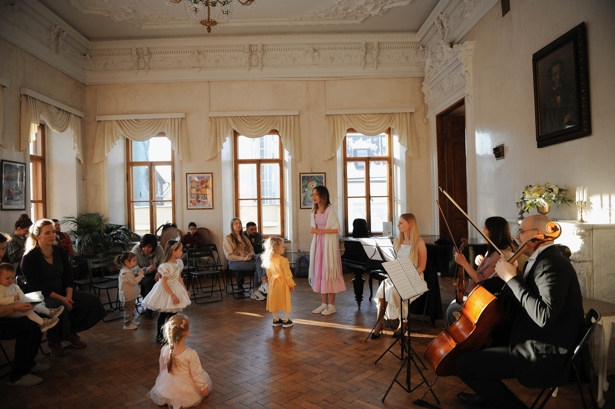 Пушкинский музей, концерт. Фотограф, визажист. Москва