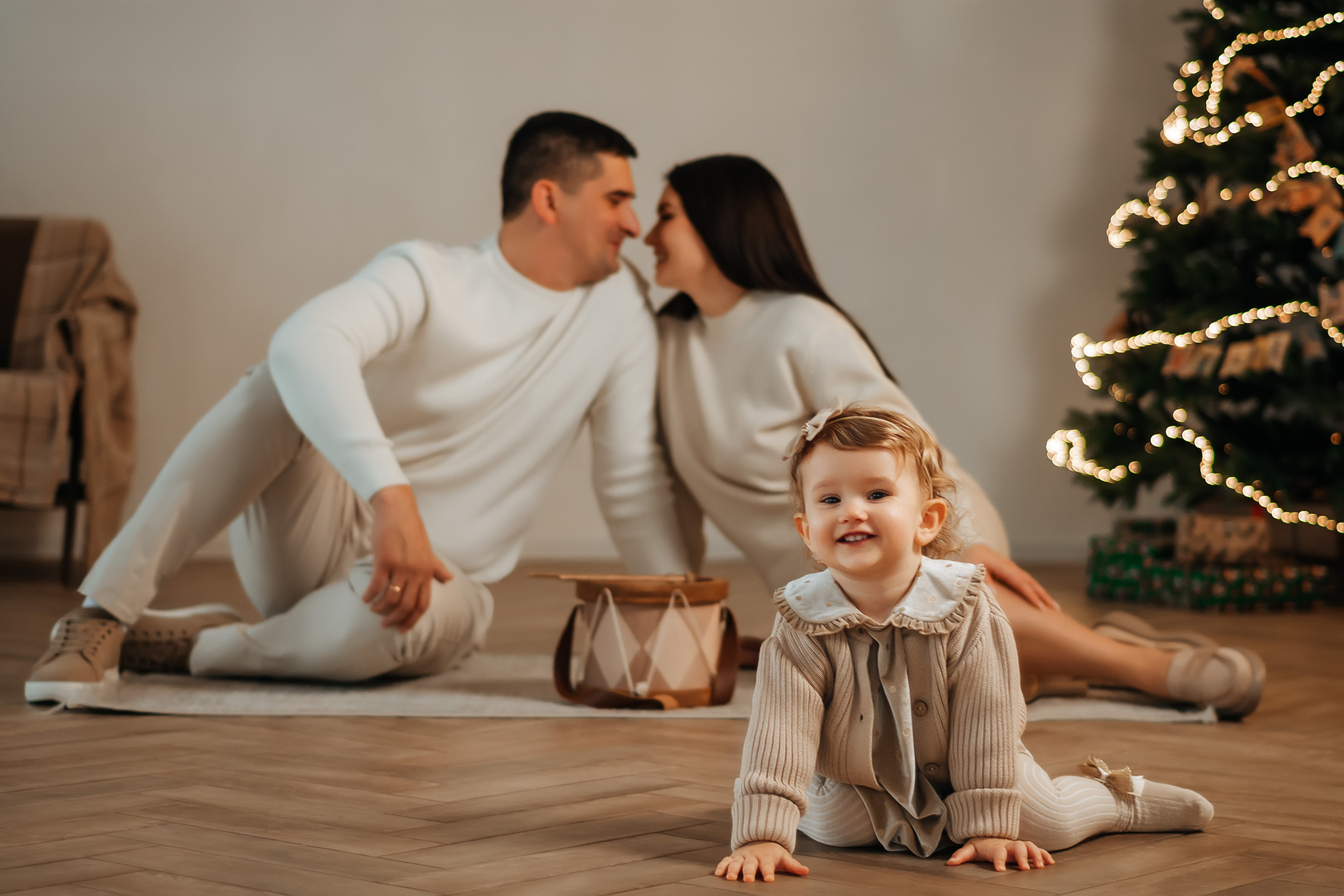 Семейная новогодняя фотосессия Татьяны. Семейный и детский фотограф Кущ Наташа