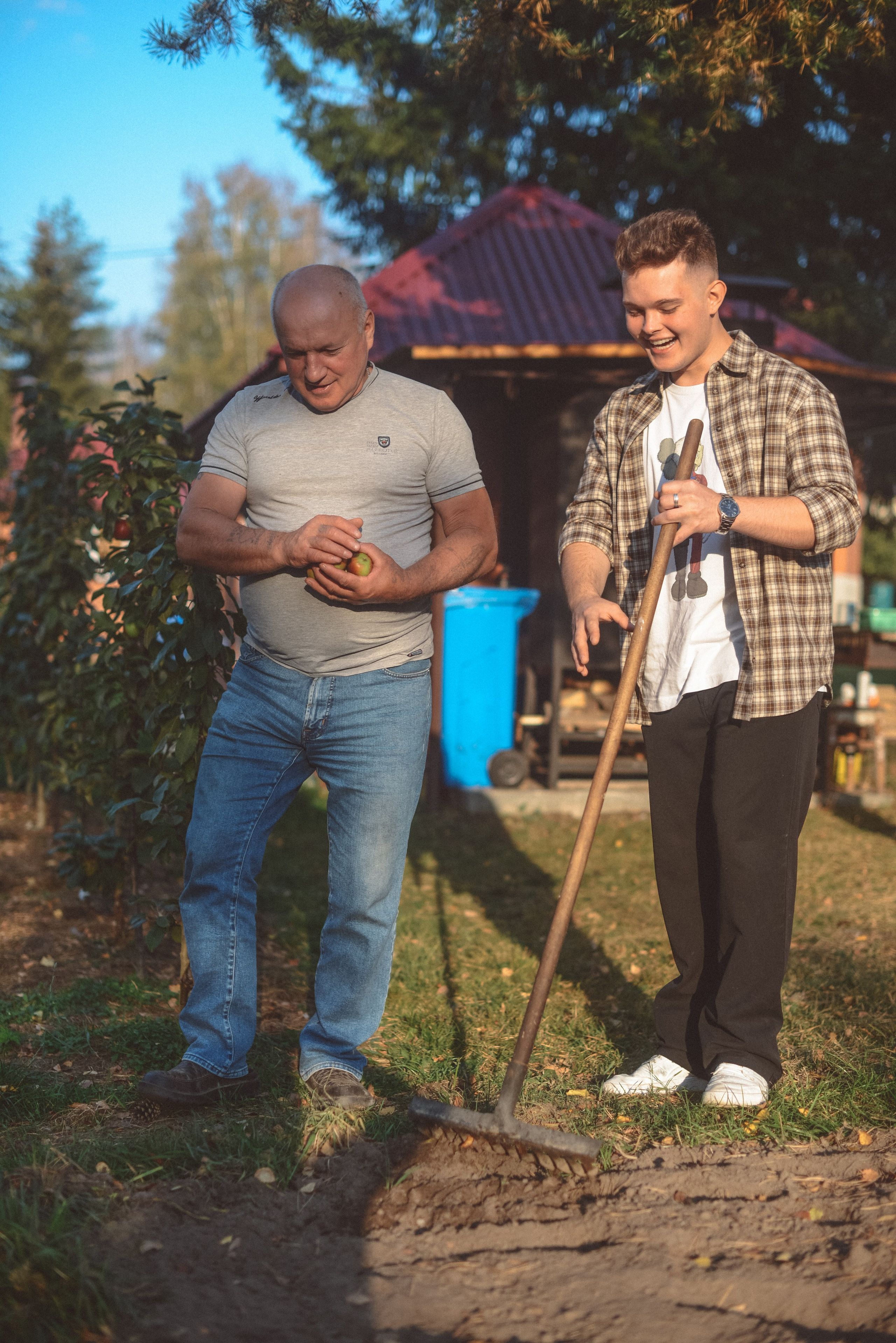Одним осенним днем. Семейный и детский фотограф в Москве Князева Диана