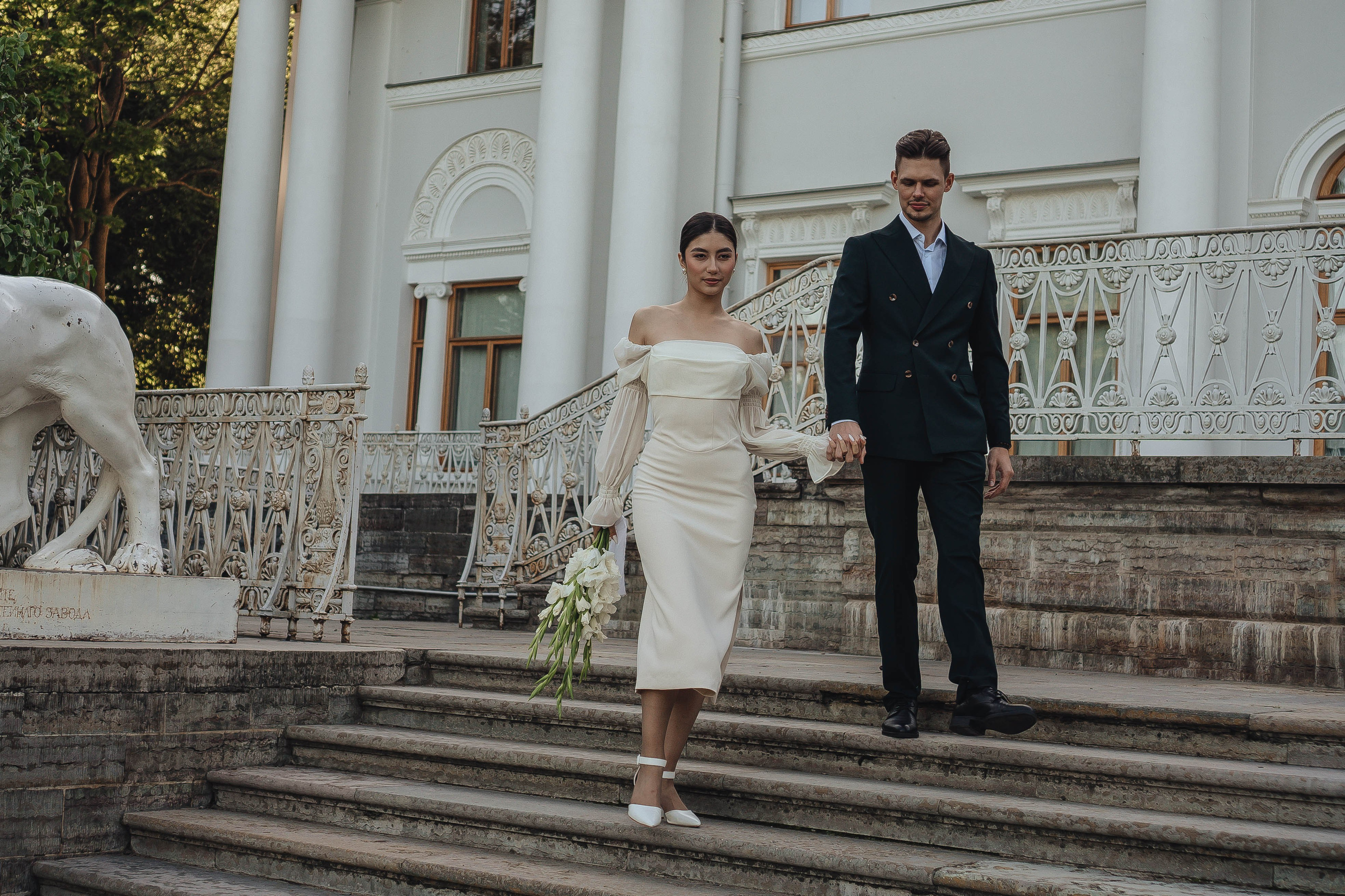 СВАДЕБНАЯ СЬЕМКА НА РАССВЕТЕ НА ЕЛАГИНОМ ОСТОРОВЕ. Профессиональный фотограф, Санкт-Петербург — Виктория Богомолова