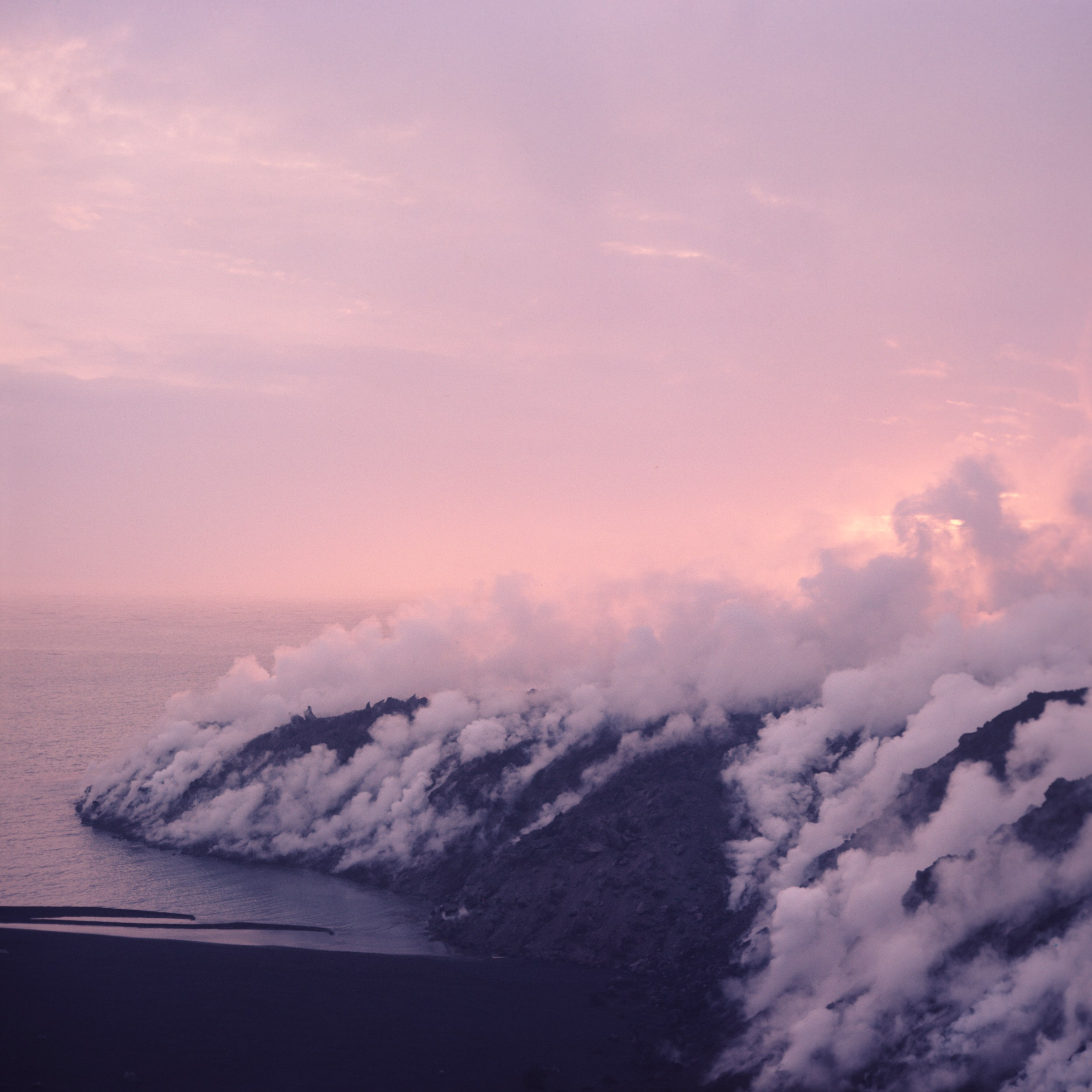 Вулкан Алаид, 1972 г