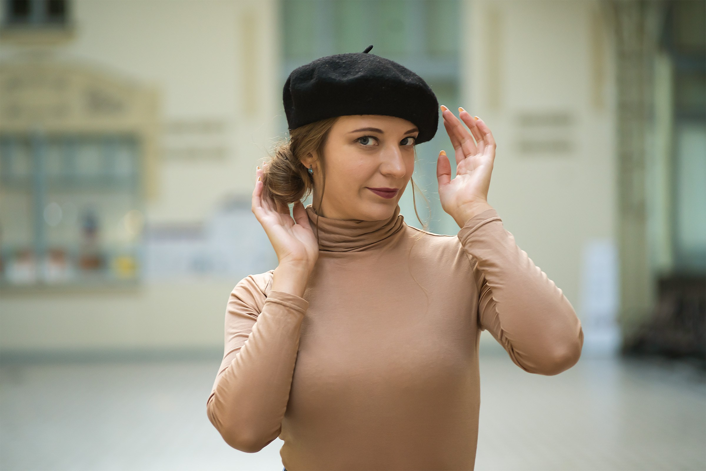 Лиза. Витебский вокзал. Портретный фотограф в Санкт-Петербурге Александр Быстрицкий