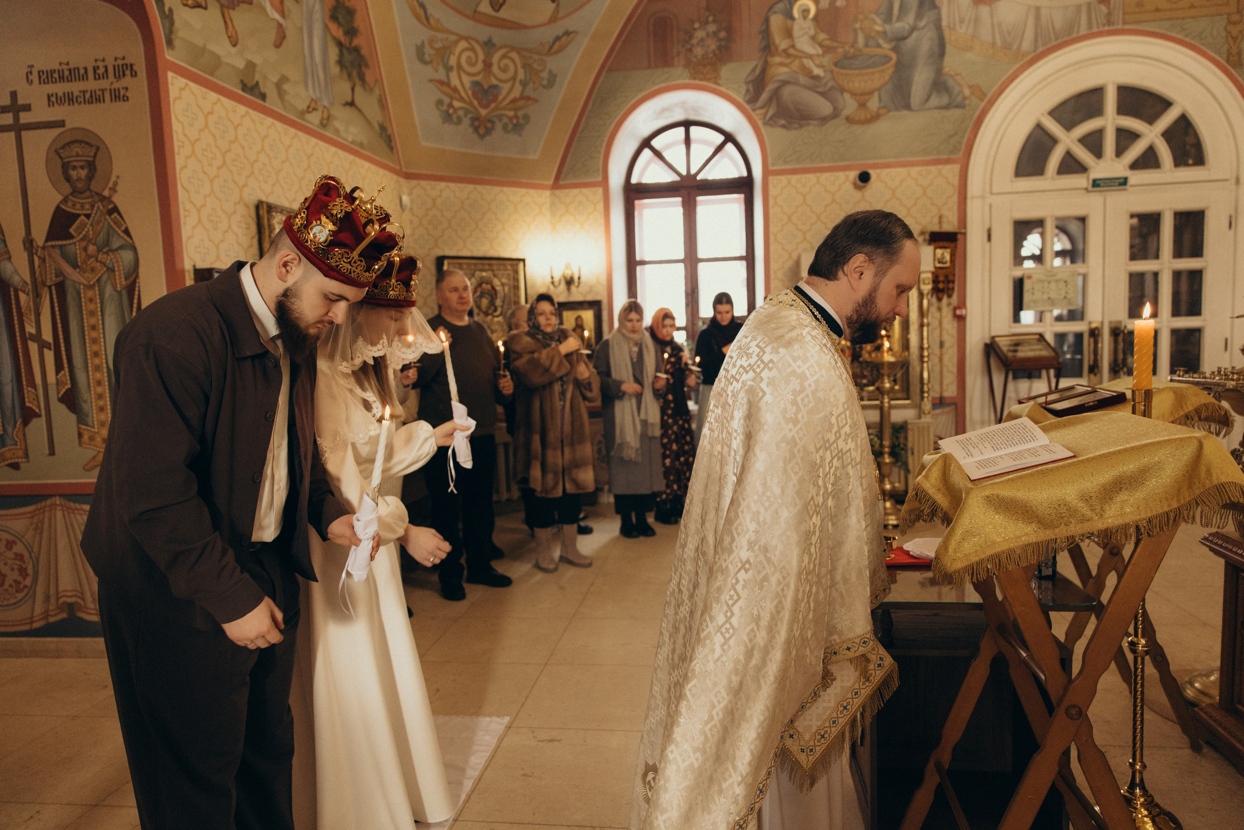 Таинство Венчания Андрея и Ксении. Фотограф Сотникова Вероника