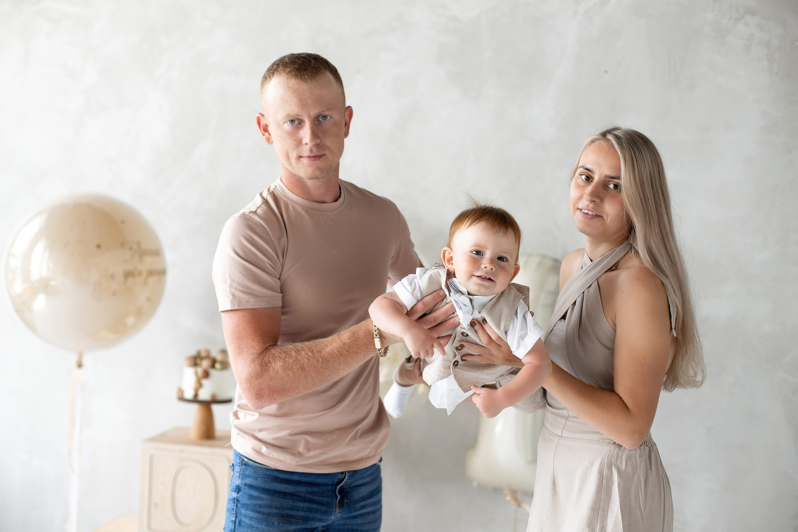 Арсению годик. Семейный и детский фотограф в Красноярске Анна Маюрова