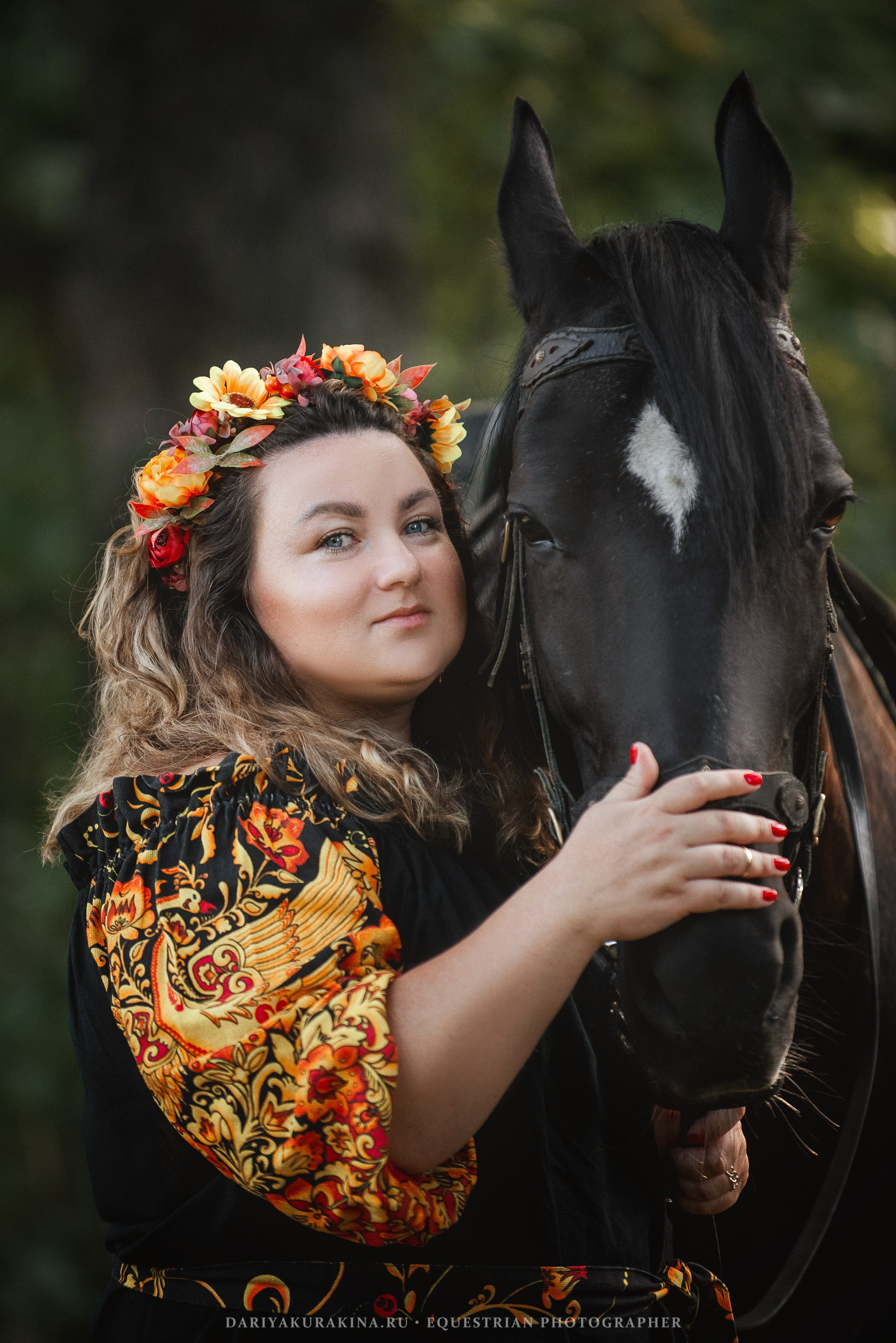 Мария и Пена. Конный фотограф Куракина Дарья • Фотосессии с лошадьми