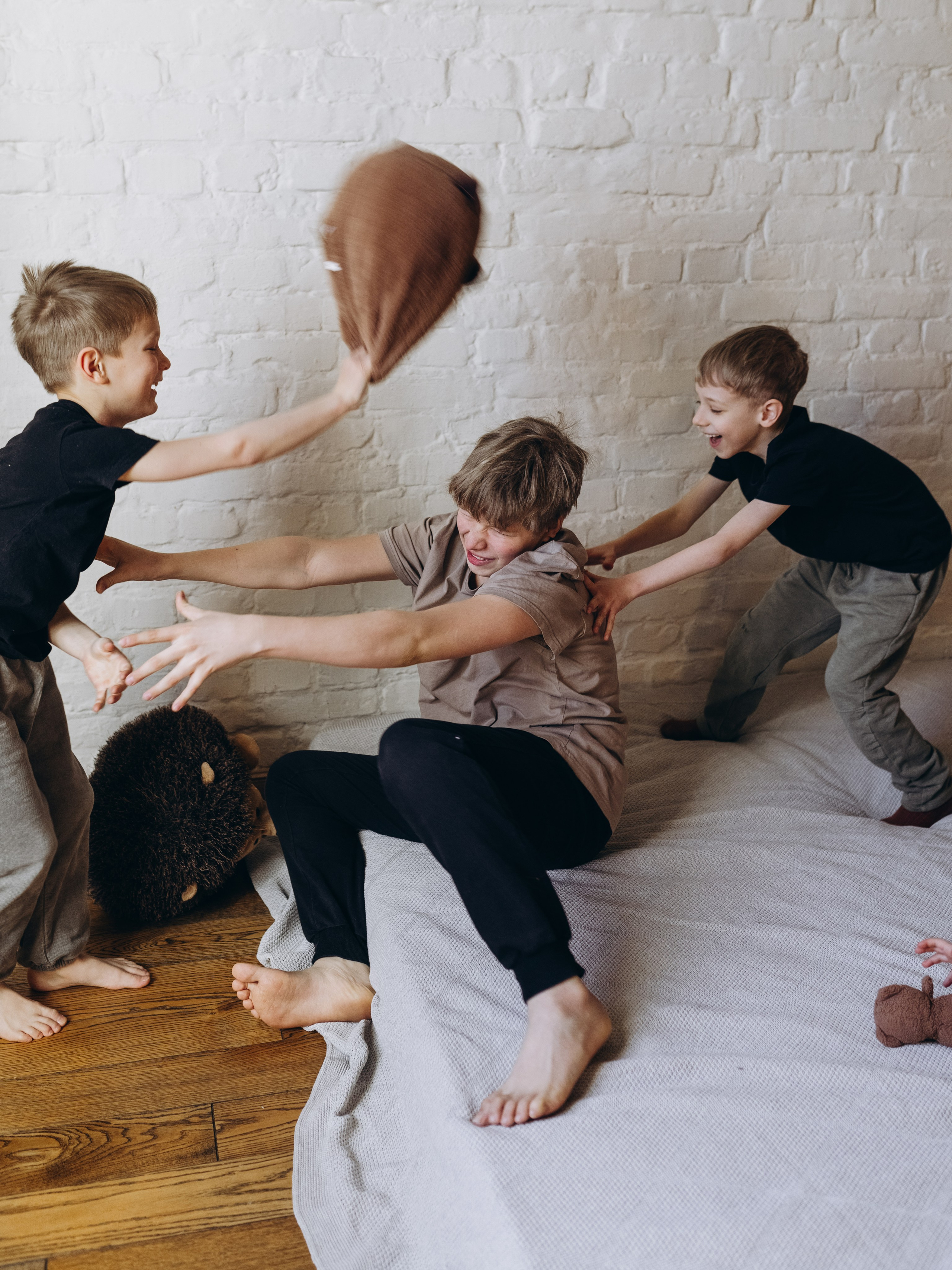 Сёстры — братья. Фотограф Людмила Оюн