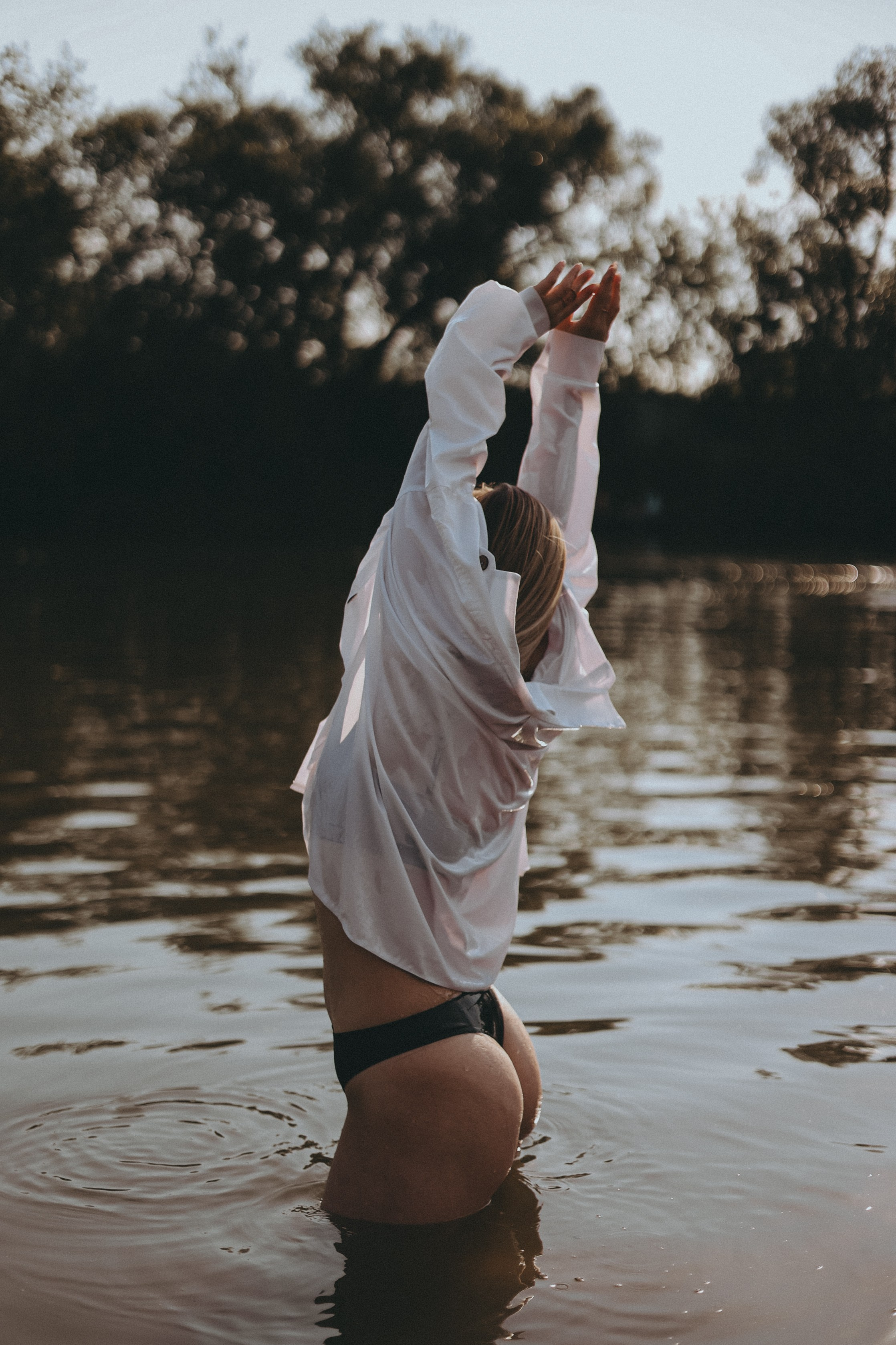 Наташа | Фотосессия в воде. Фотограф Мария Лаенко