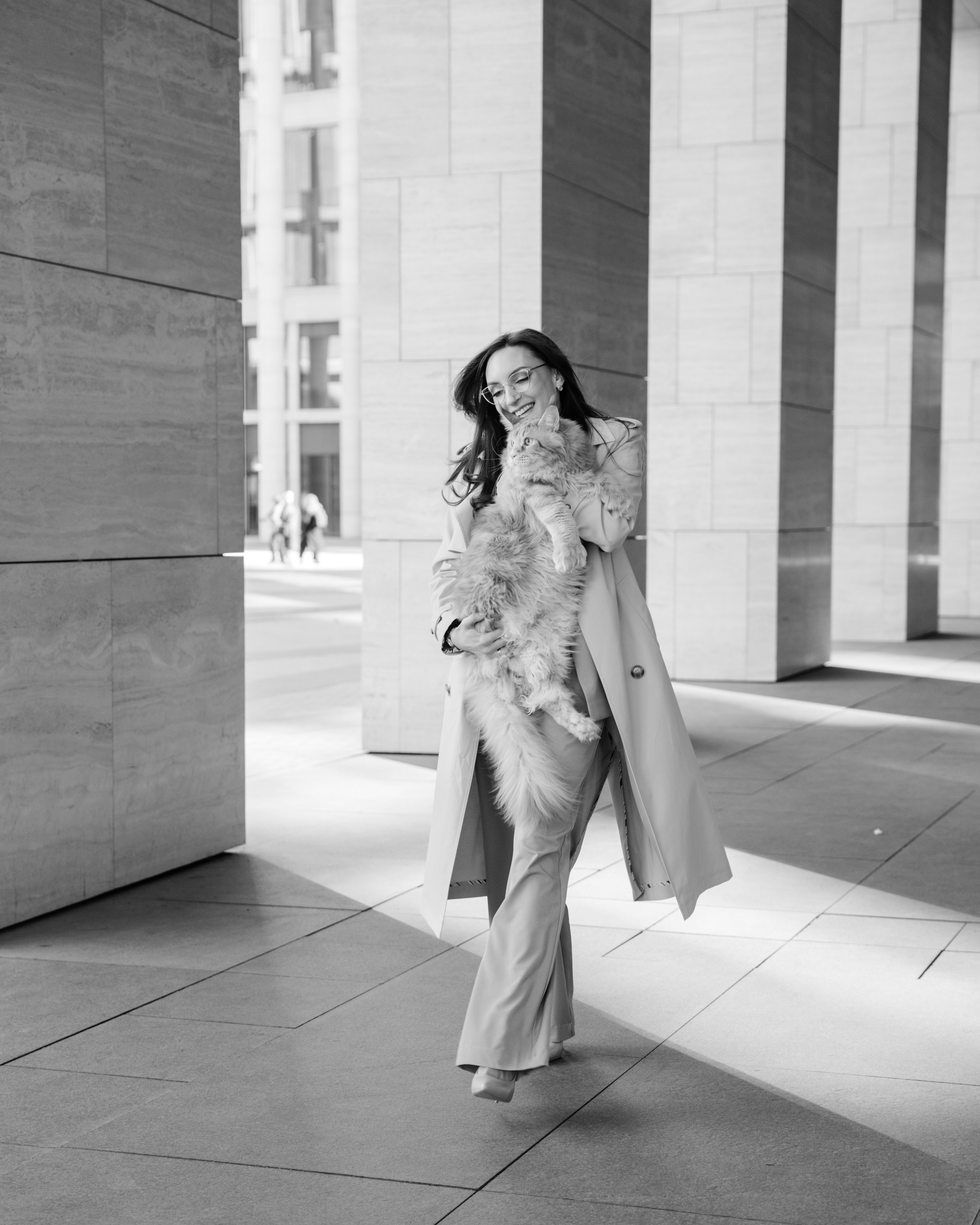 Контент съемка для соцсетей. Невская ратуша. Фотограф в Санкт-Петербурге Вагнер Юлия