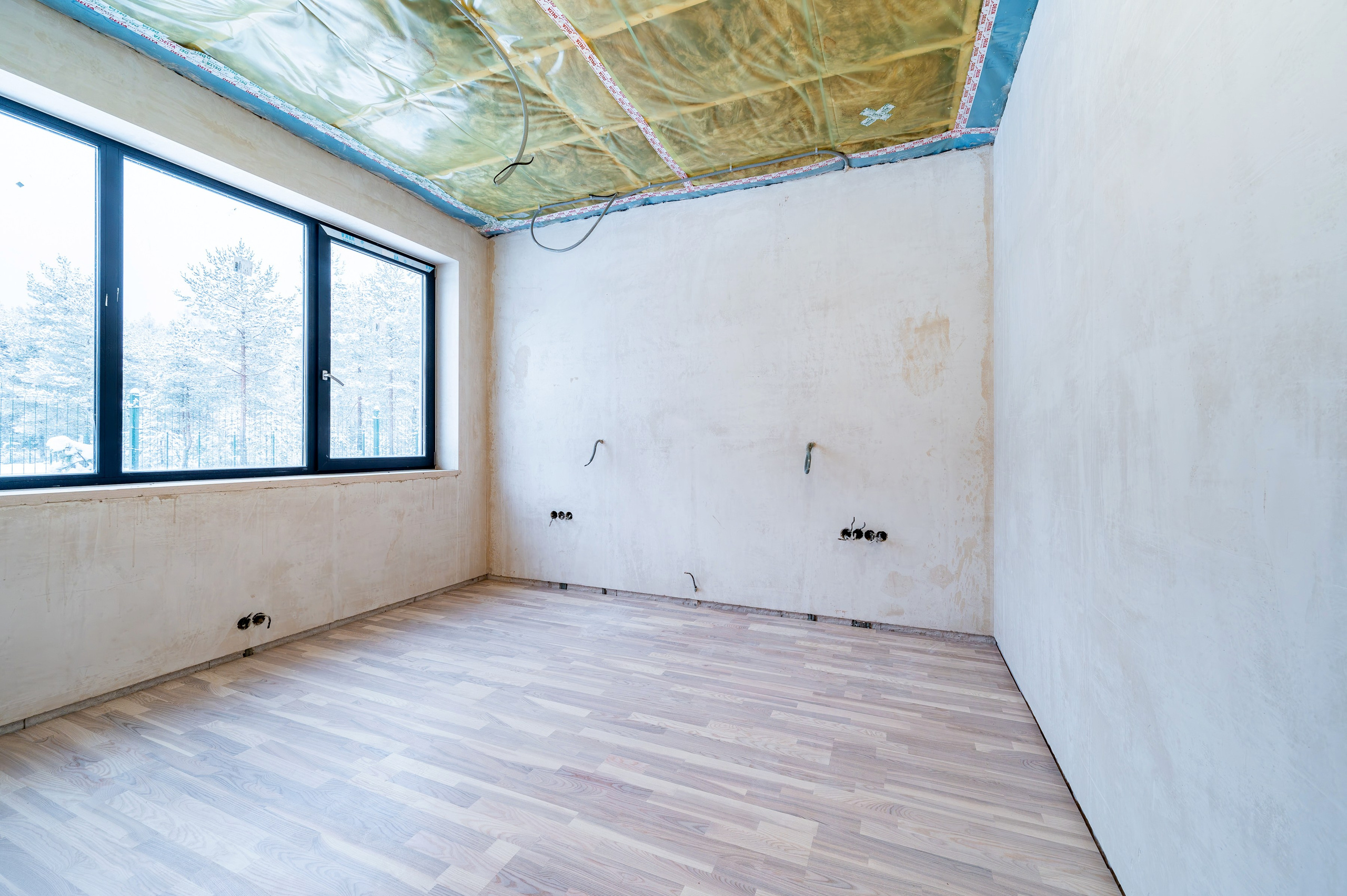 Строящийся дом в Курортном районе. Интерьерный фотограф. Фото- видеосъемка недвижимости Санкт-Петербург