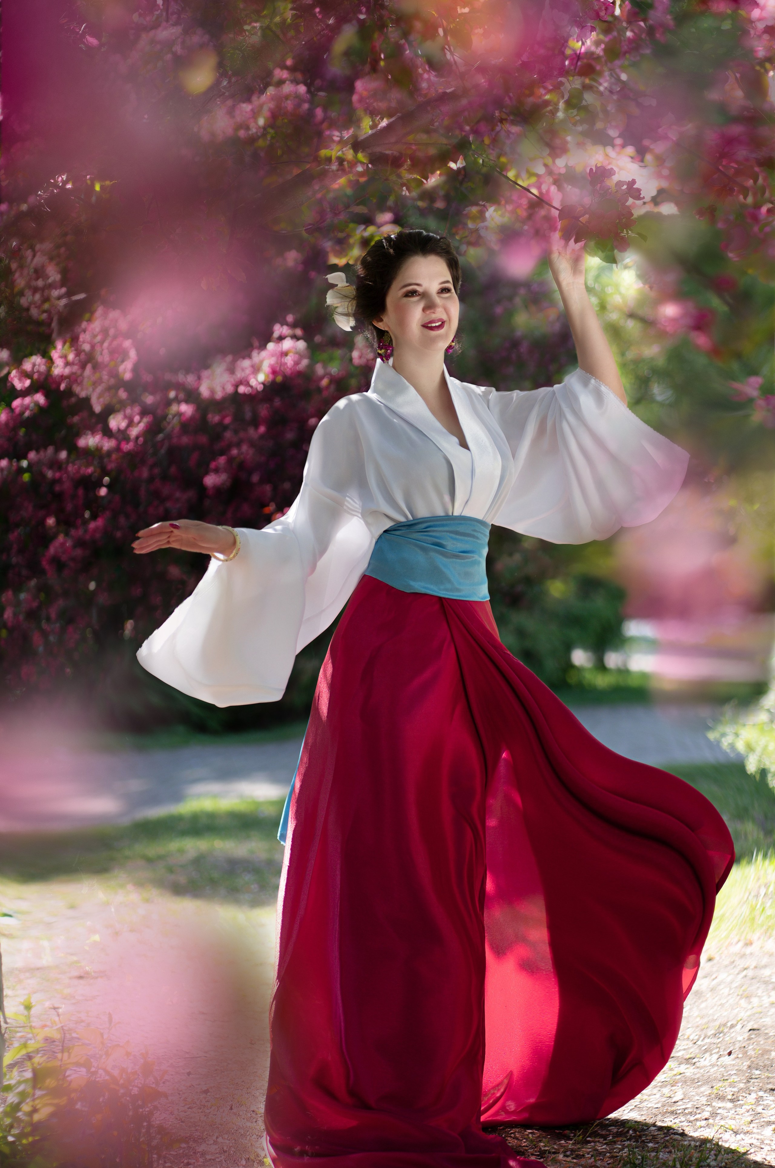 Песня Сакуры. Профессиональный ретушер Алия Султанова