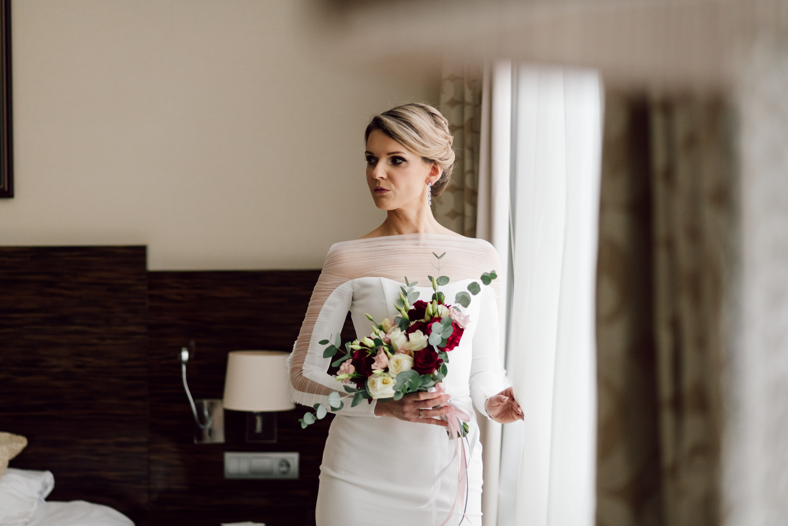 Свадебная фотосъёмка в отеле Plaza Garden. Сергей Гладков свадебный фотограф в Москве