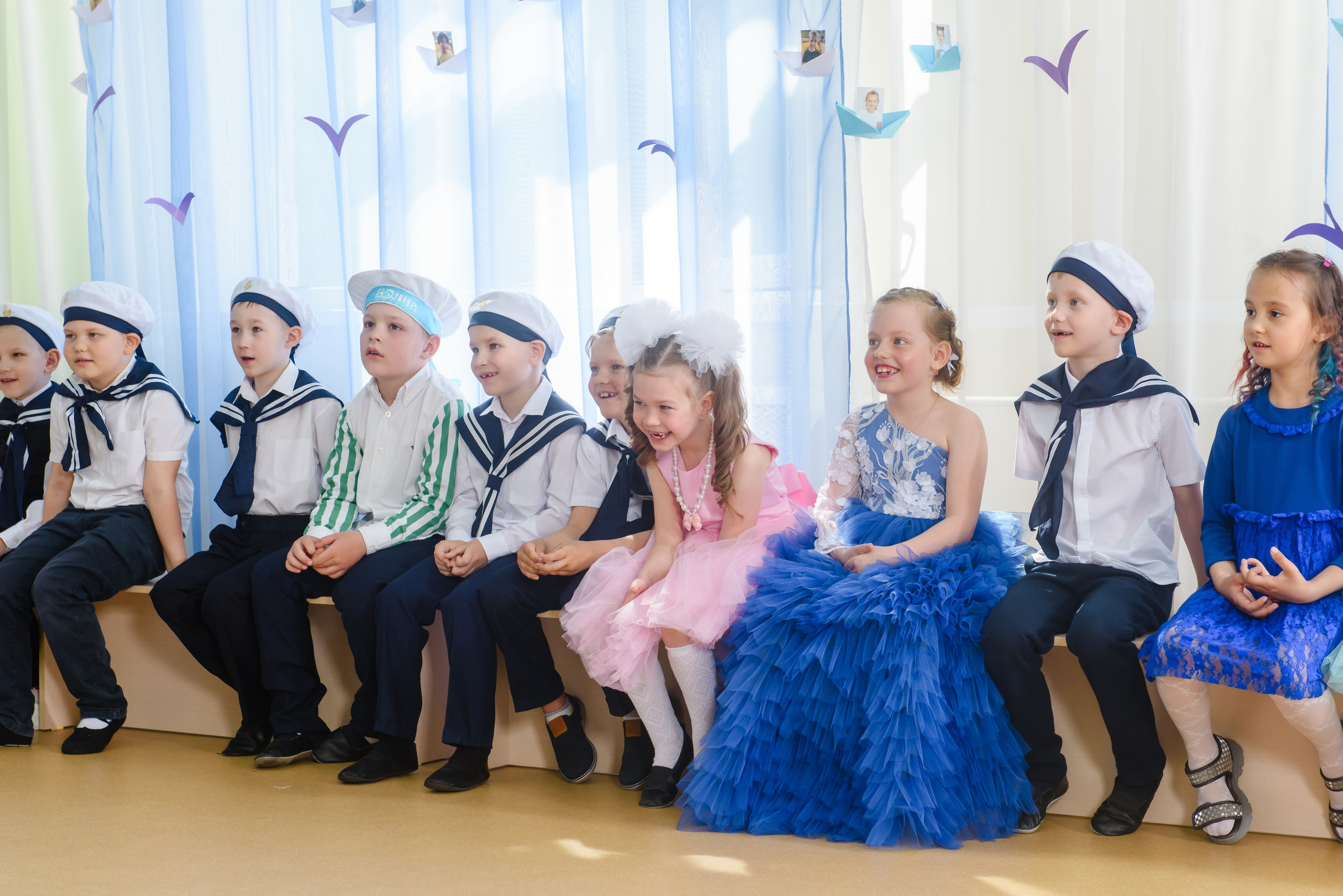 Фотосъемка выпускного в детском саду и школе. Томск. Студия выпускных альбомов Ольги Галкиной. Томск