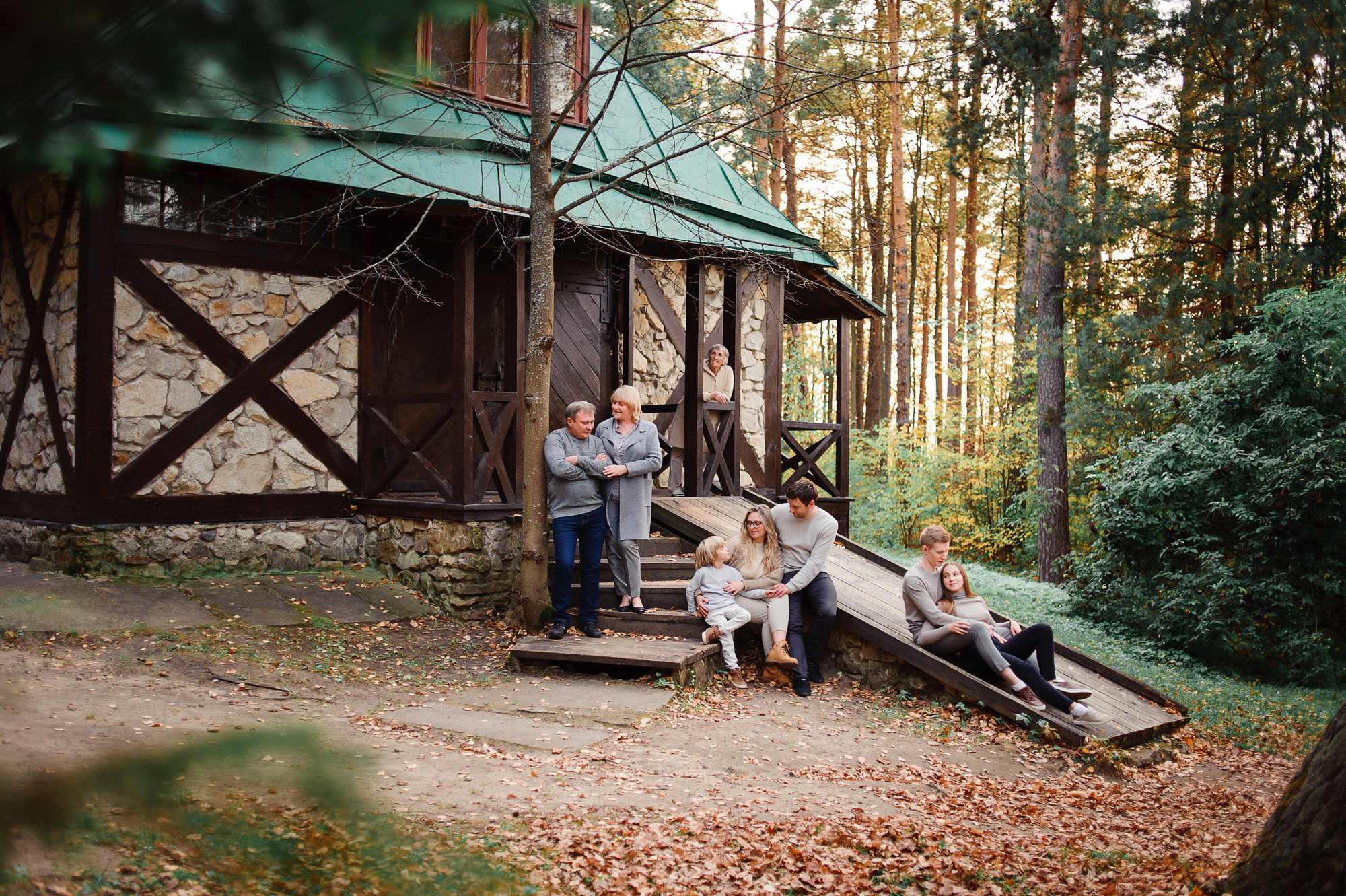 Фотосъемка большой семьи. Семейный и женский фотограф Красноярск Екатерина Пусенкова