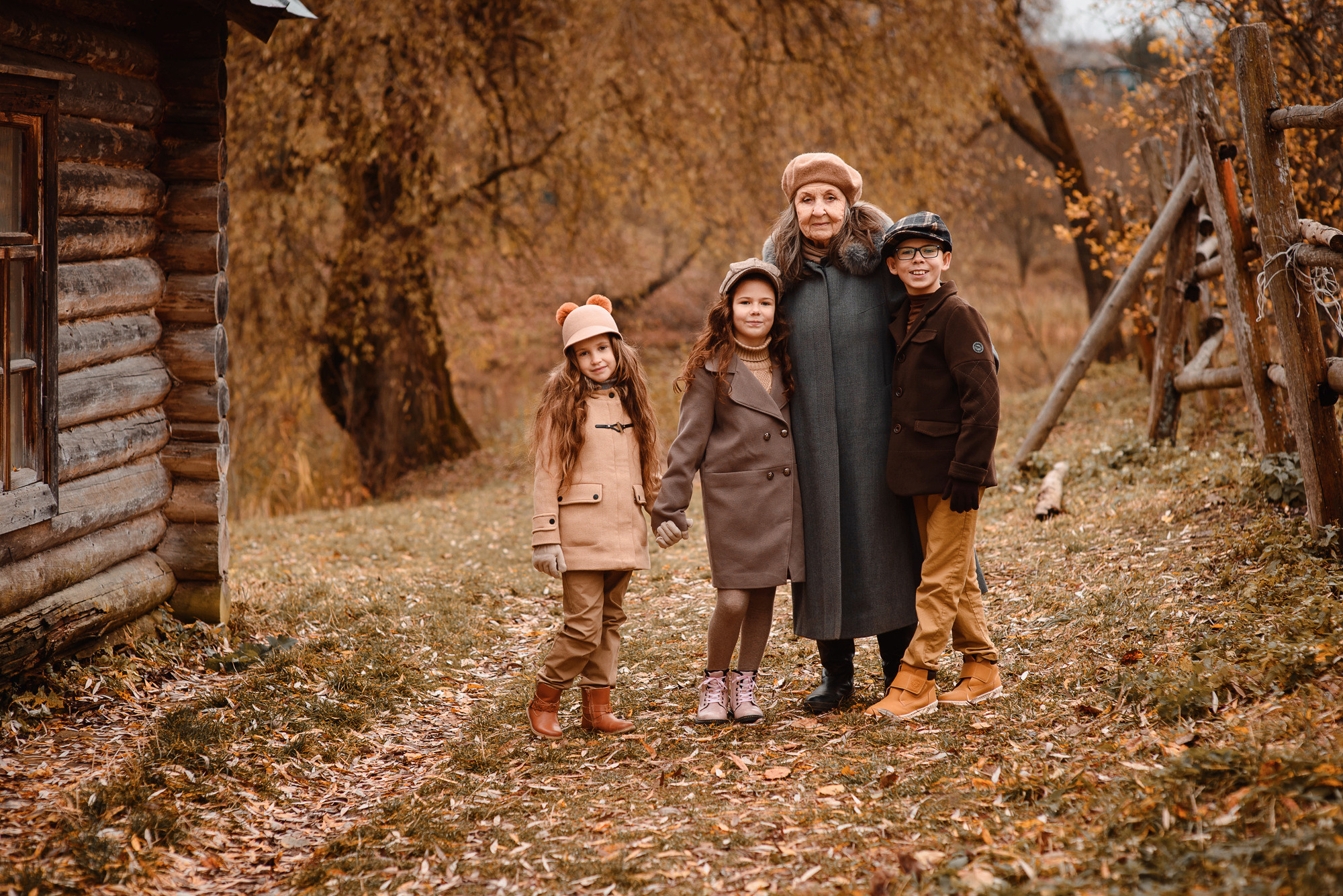 Съемка для большой семьи в Ясной Поляне. Семейный и женский фотограф Красноярск Екатерина Пусенкова