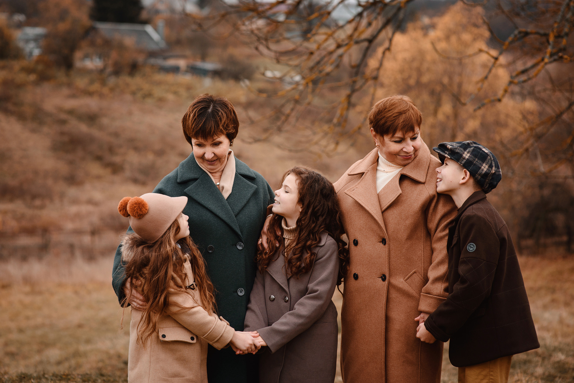 Съемка для большой семьи в Ясной Поляне. Семейный и женский фотограф Красноярск Екатерина Пусенкова