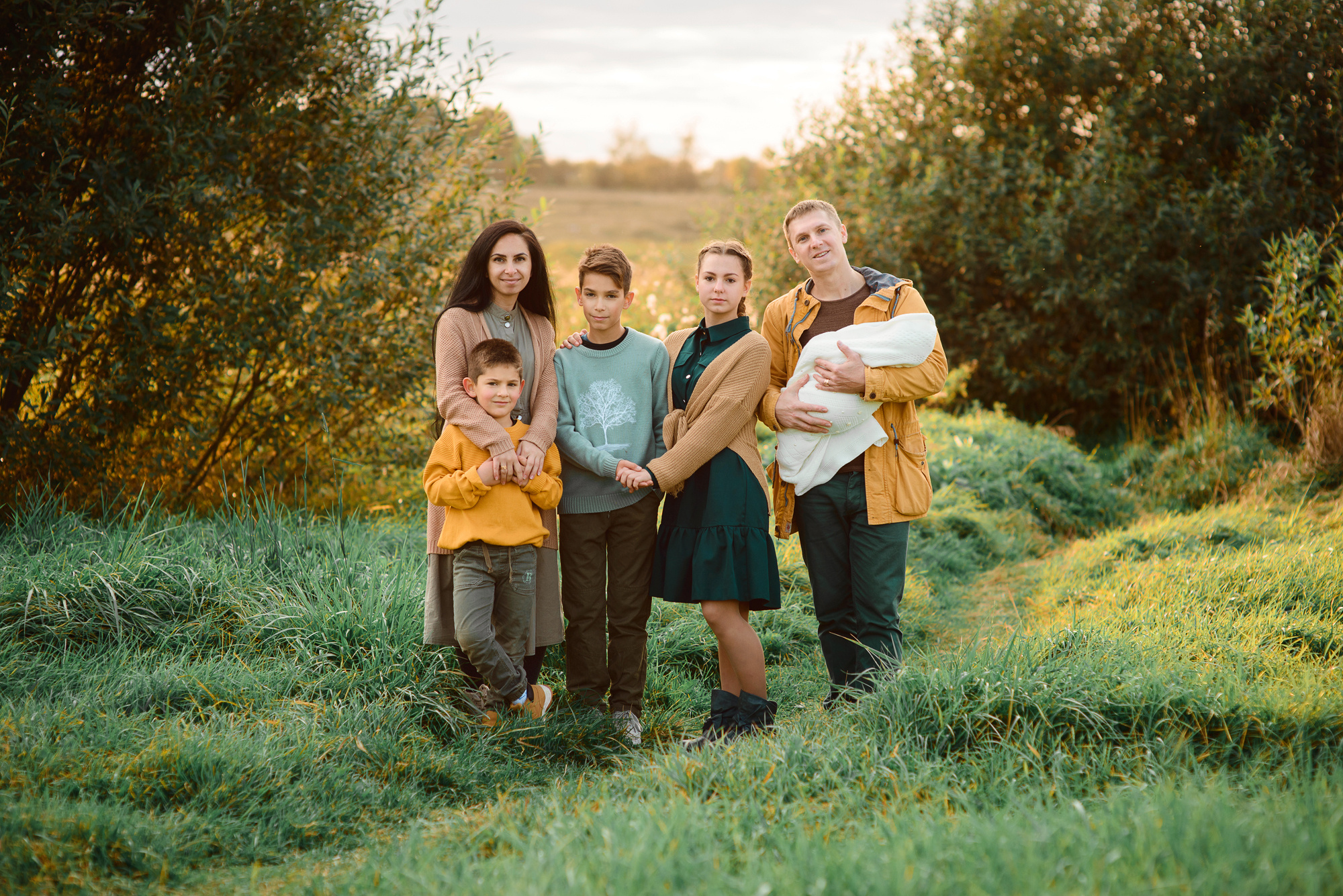 Семейная фотосъемка на природе/в студии. Семейный и женский фотограф Красноярск Екатерина Пусенкова