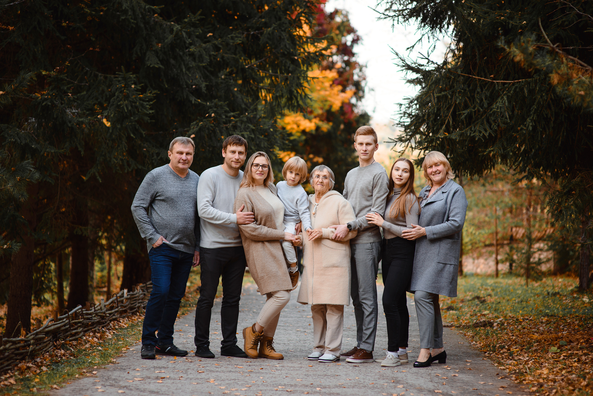 Фотосъемка большой семьи. Семейный и женский фотограф Красноярск Екатерина Пусенкова