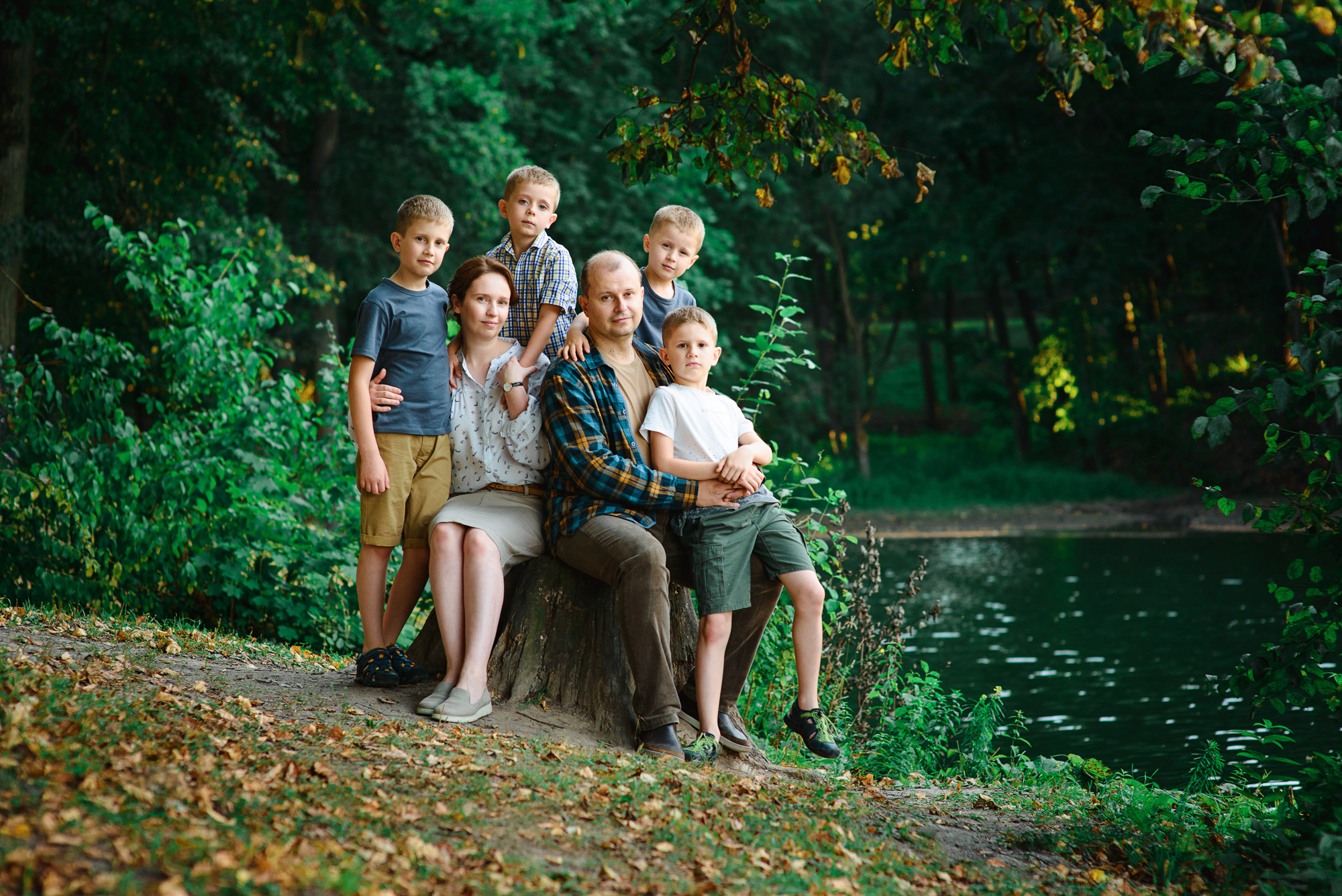 Семейная фотосъемка на природе/в студии. Семейный и женский фотограф Красноярск Екатерина Пусенкова