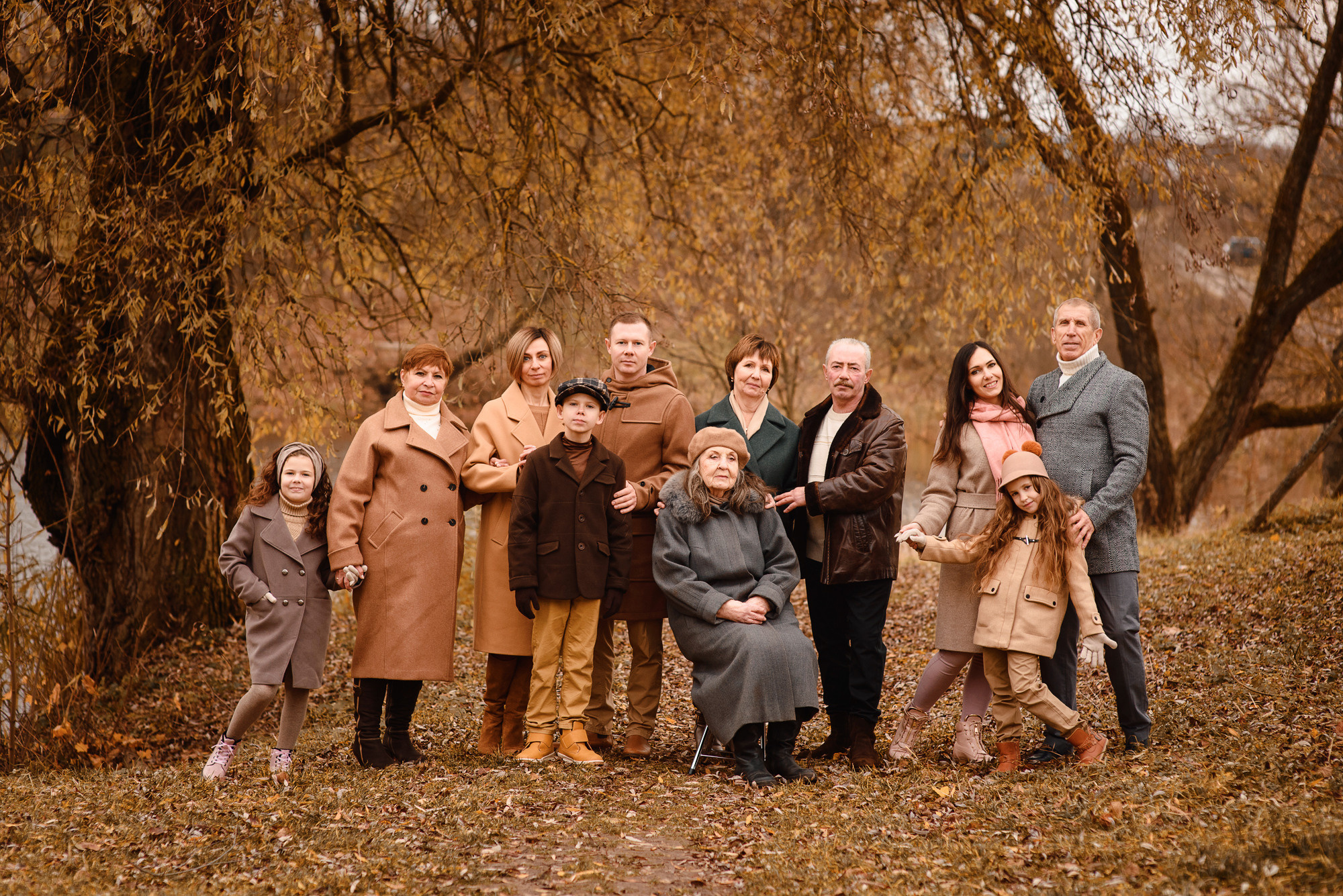 Съемка для большой семьи в Ясной Поляне. Семейный и женский фотограф Красноярск Екатерина Пусенкова