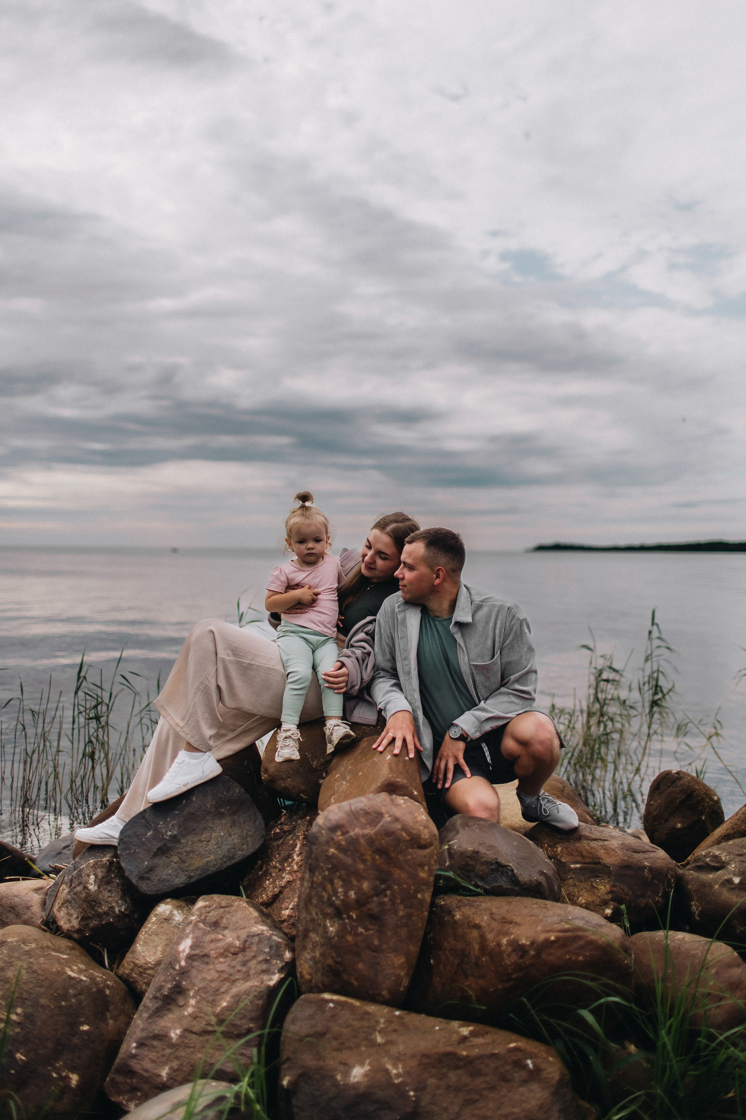 СЕМЕЙНАЯ / Гриша, Люда и Апполинария. Фотограф Лодейное Поле Екатерина Герасимова в Санкт-Петербурге и Лен. области