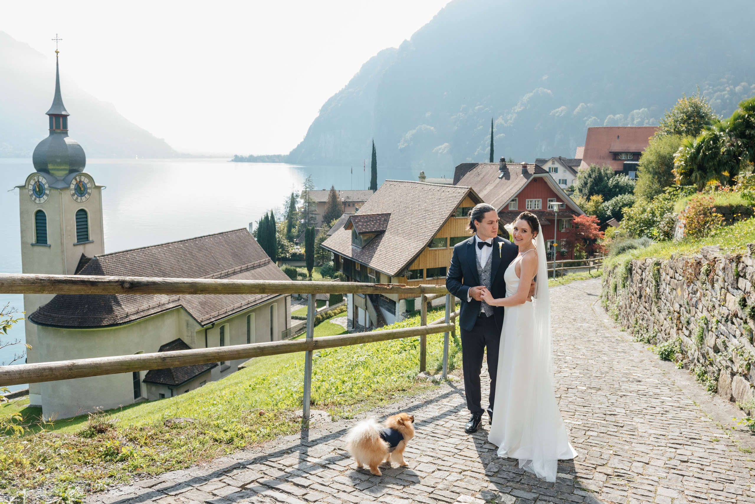 Анна & Сергей (Бауэн, Швейцария). Фотограф в Швейцарии и Европе Анна Алексеенко