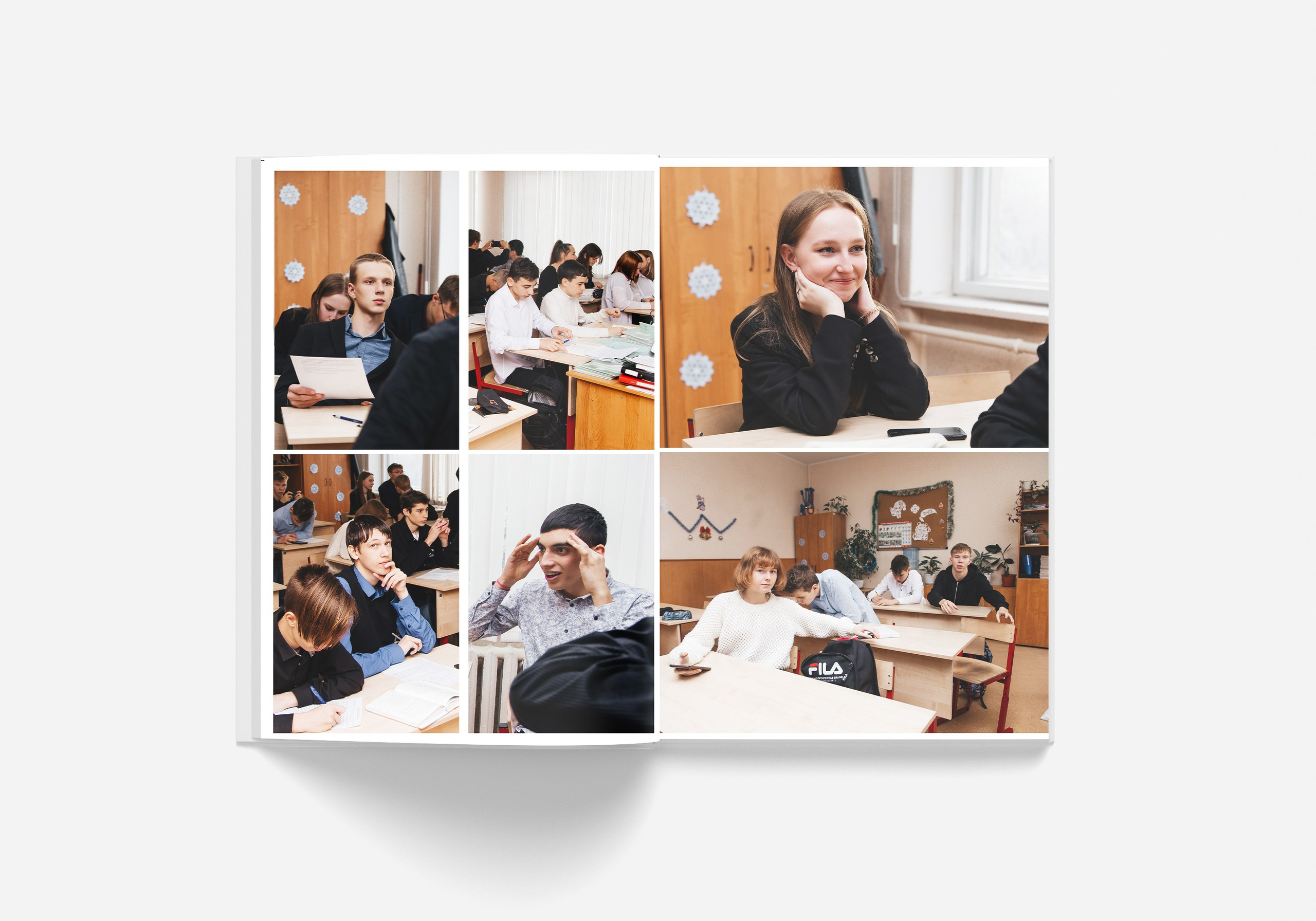 Старшие классы Альбом 10 разворотов (20 страниц). Выпускные альбомы. Зубкова Яна