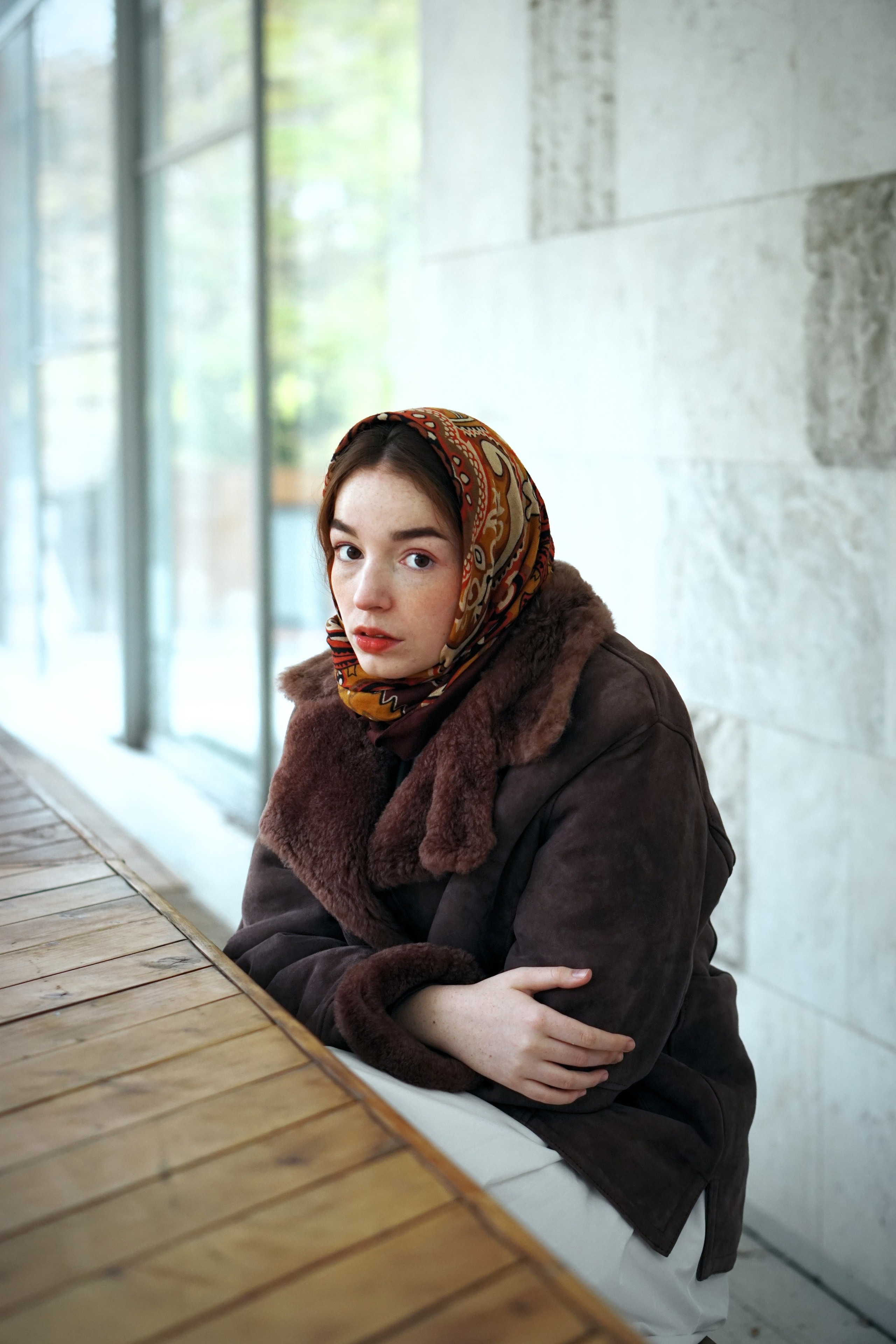 Лиза — Переделкино осеннее. Фотограф Москва — Полина Робин