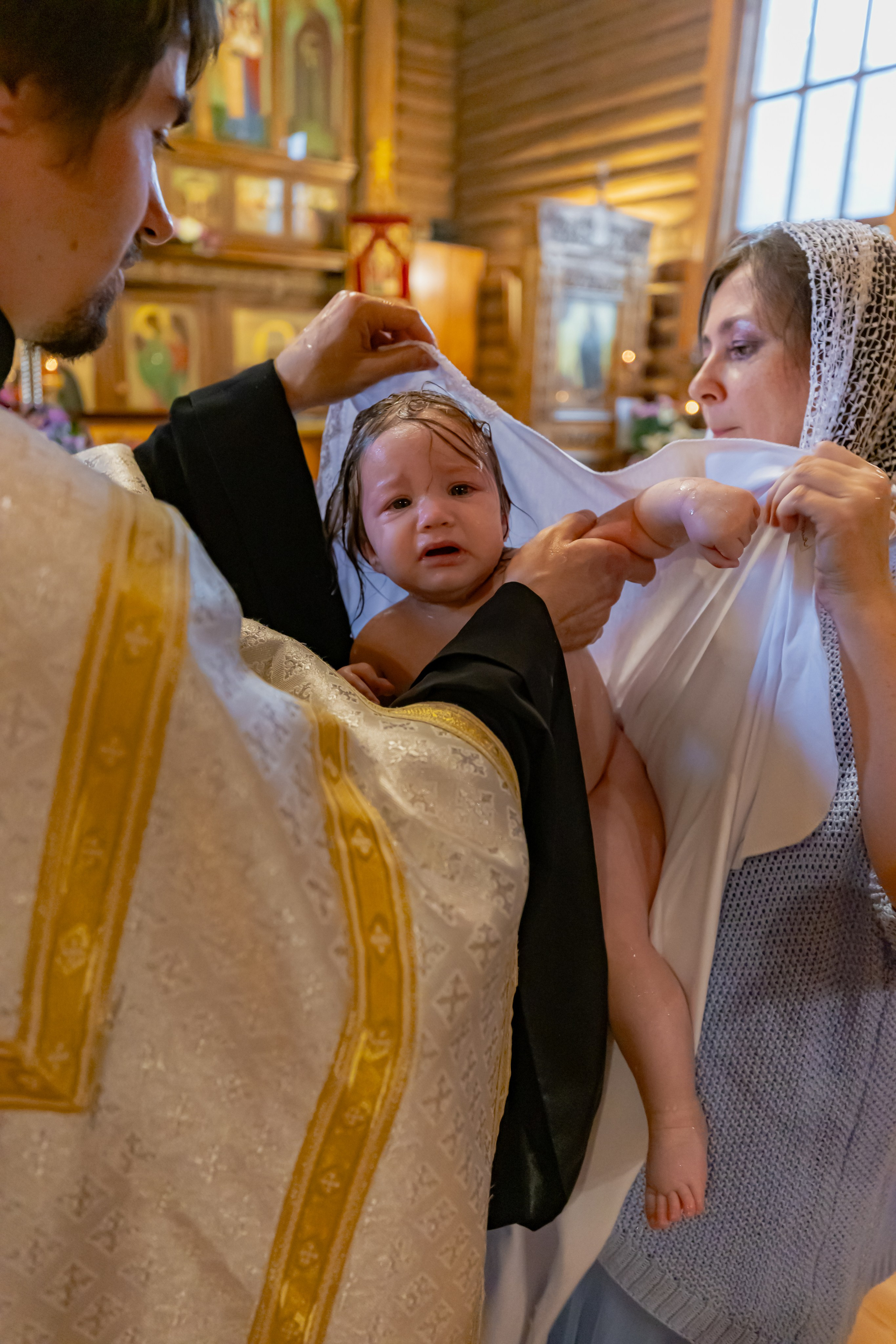 Крещение Полины «Храм святителя Филарета». Детский и семейный фотограф Евгения Вахнеева Москва Зеленоград