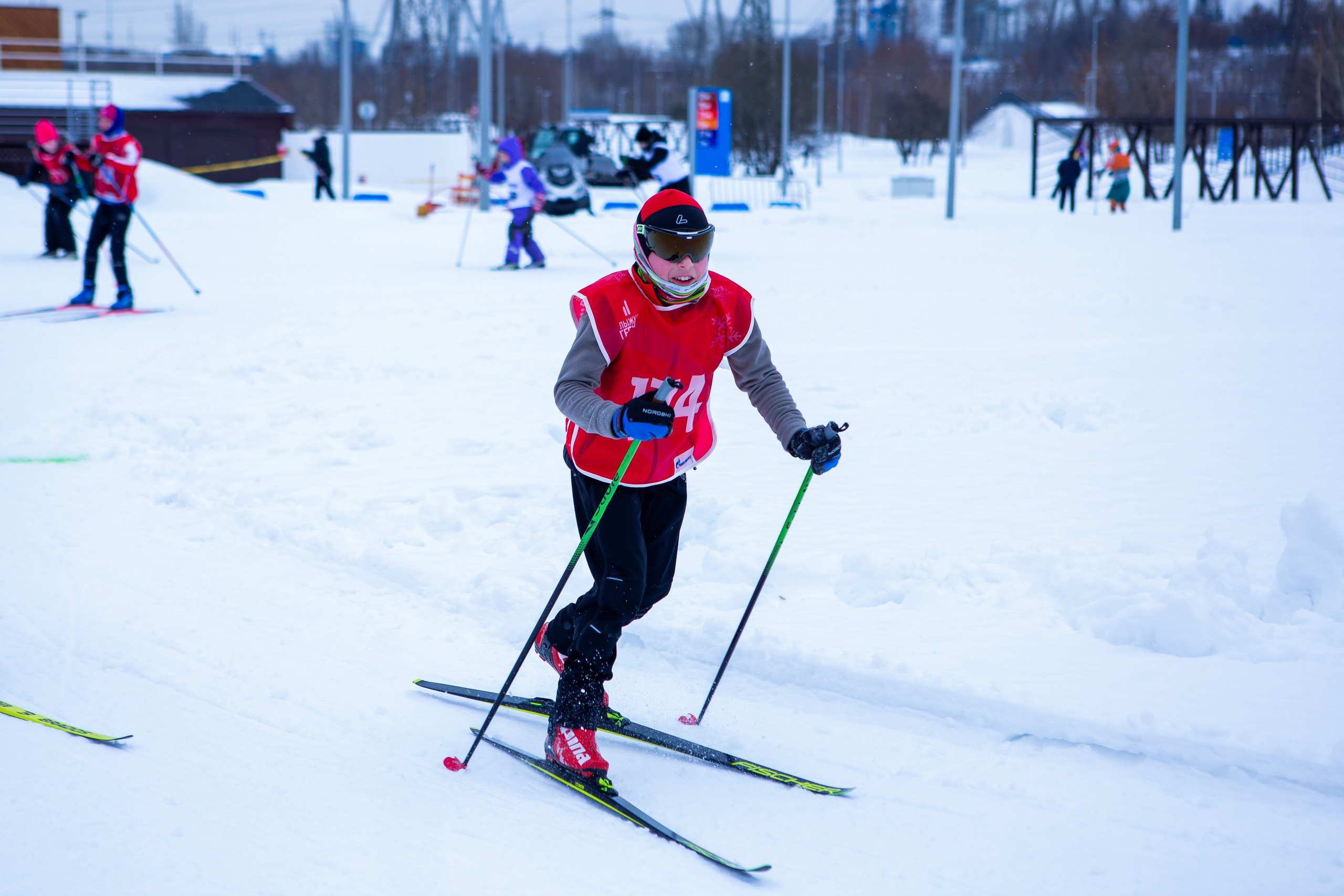 Лыжные гонки «Объединенные спортом». Репортажный, семейный, свадебный, портретный фотограф