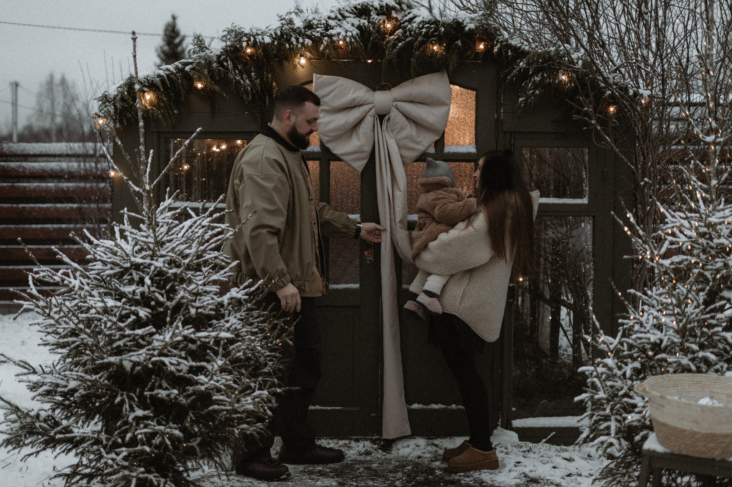 Новый год на даче. Семейный фотограф в Челябинске Юлия Короткова