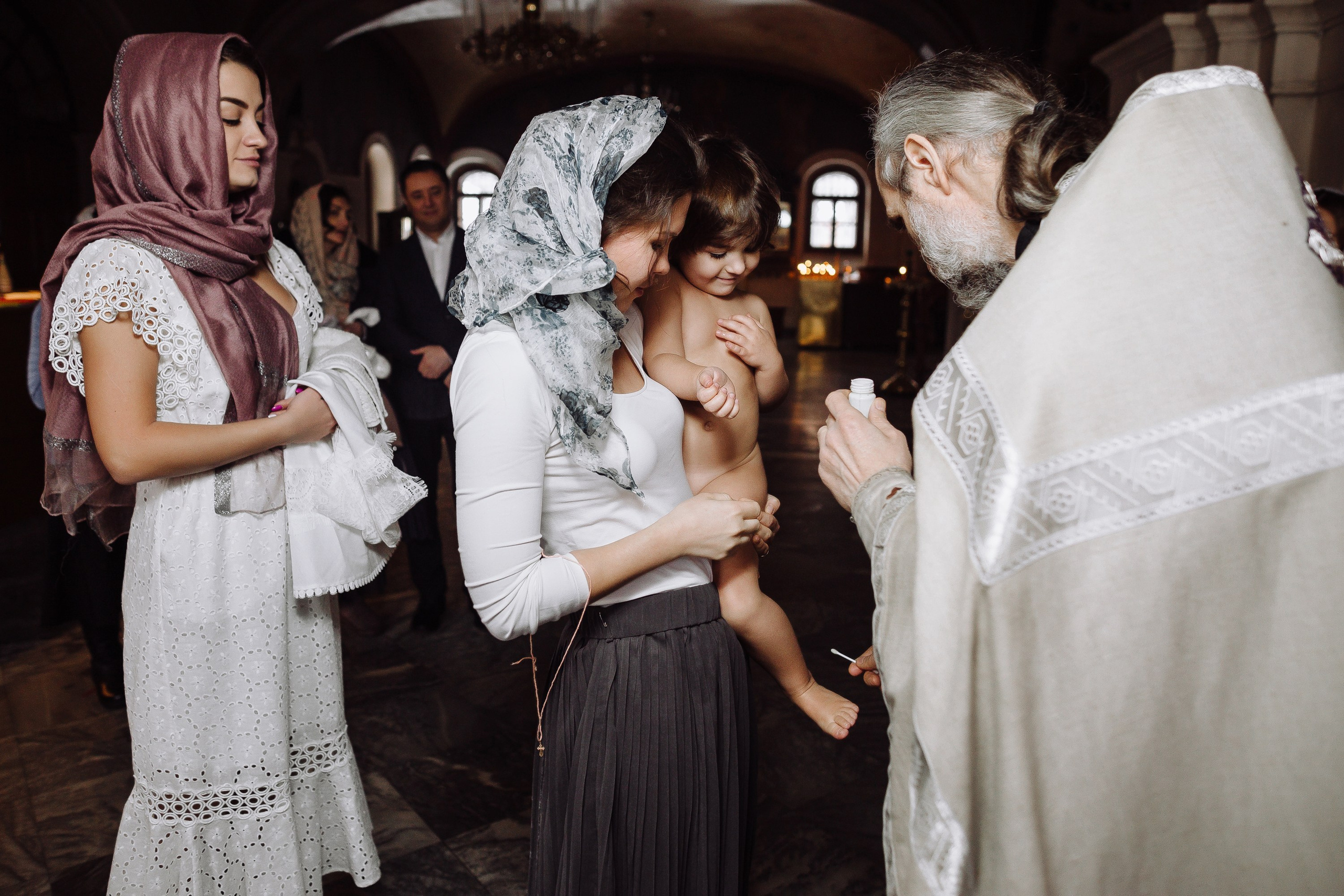 Крещение. Репортажный и свадебный фотограф в Москве Лена Таращенко