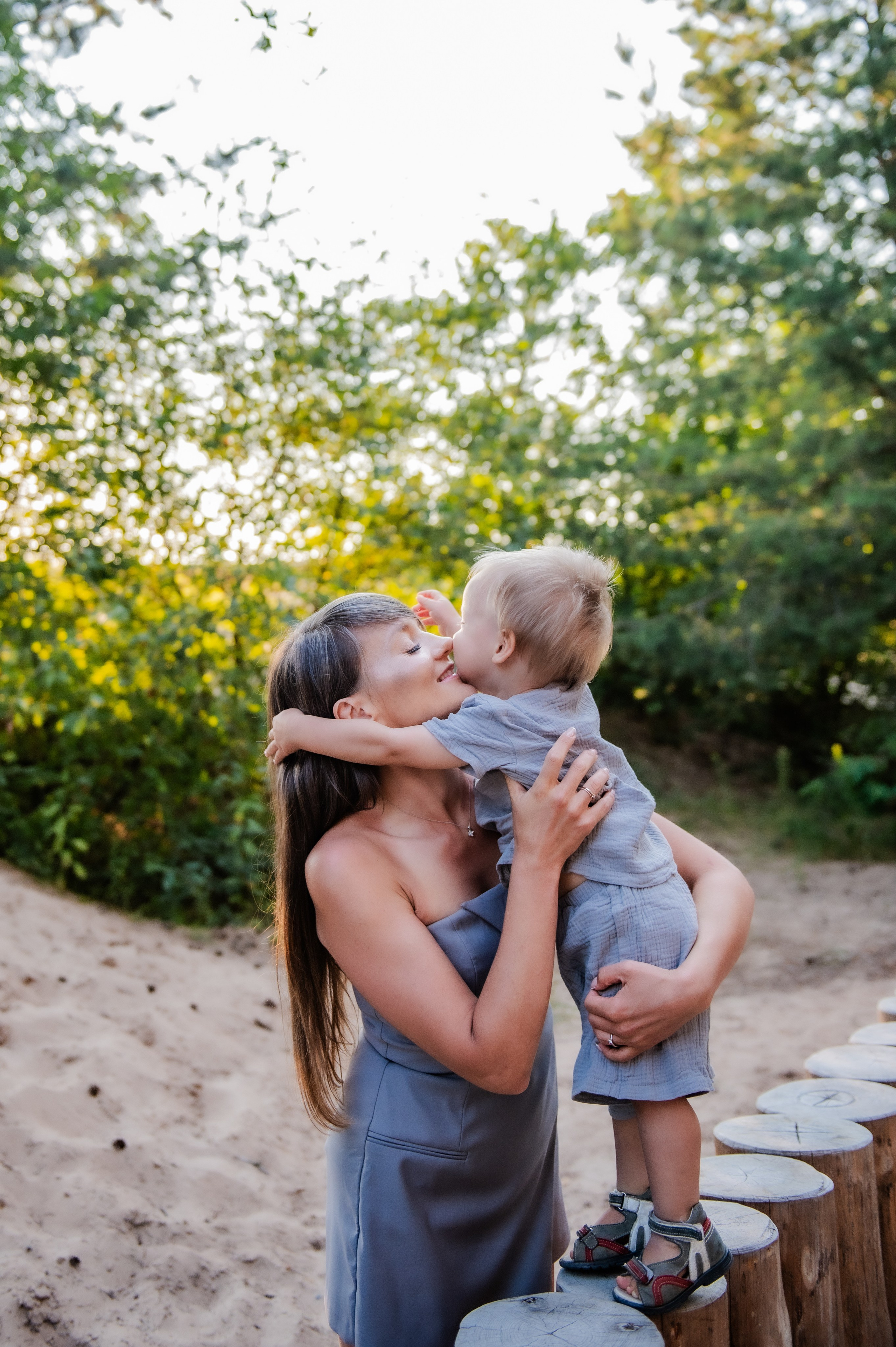 Семейная съемка на пляже. Свадебный и семейный фотограф в Санкт-Петербурге — Мария Черепанова
