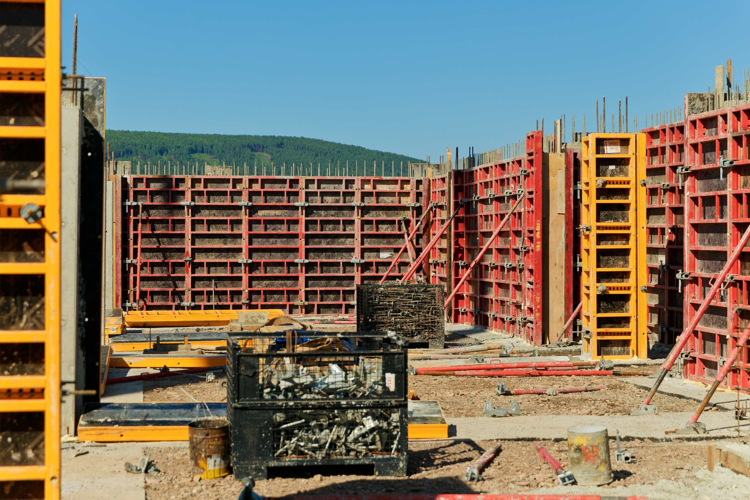 Строящиеся объекты в посёлке Жигалова. Свадебный фотограф Иркутск, репортажный фотограф Иркутск