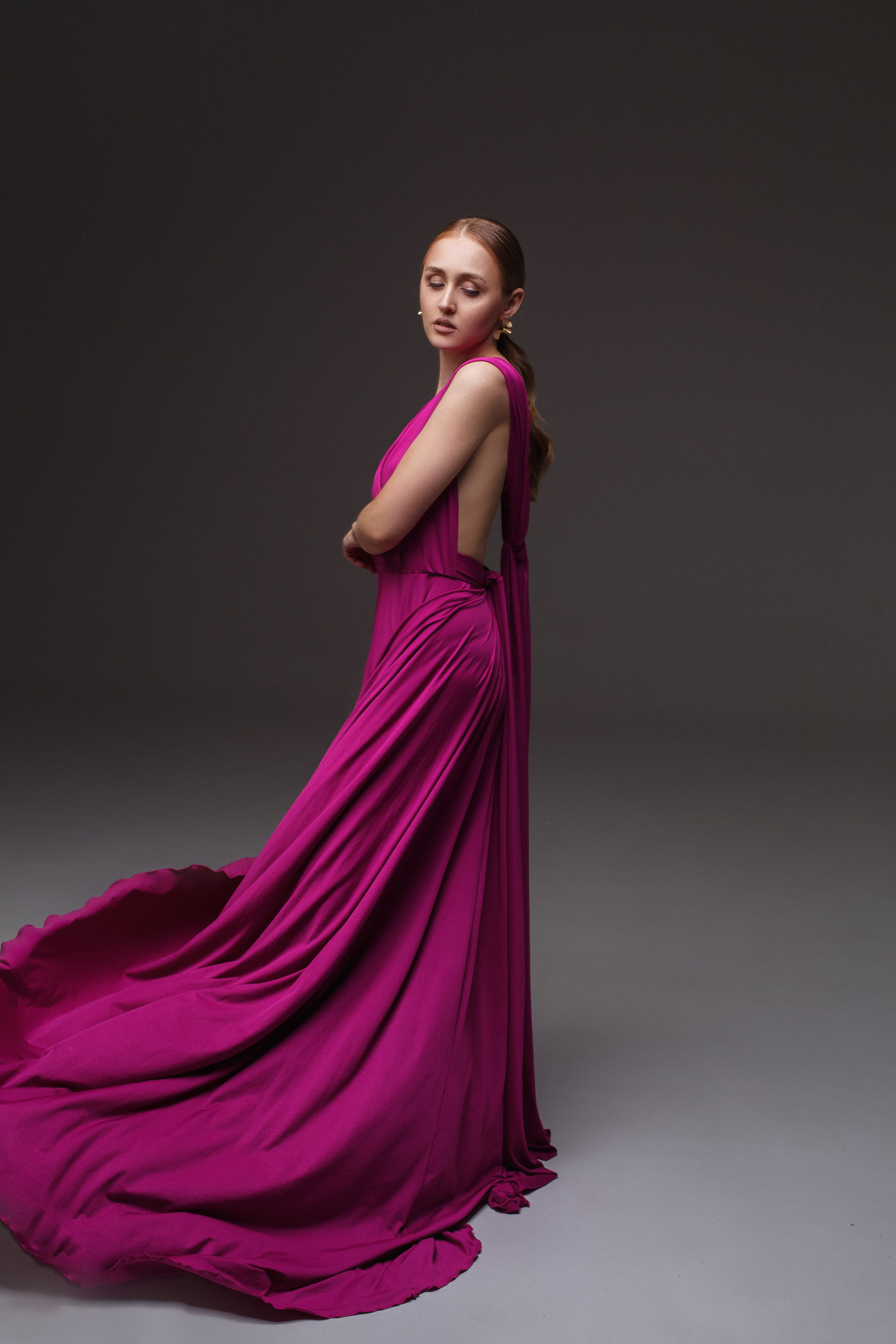 Платья длинные. Бурнаева Катя