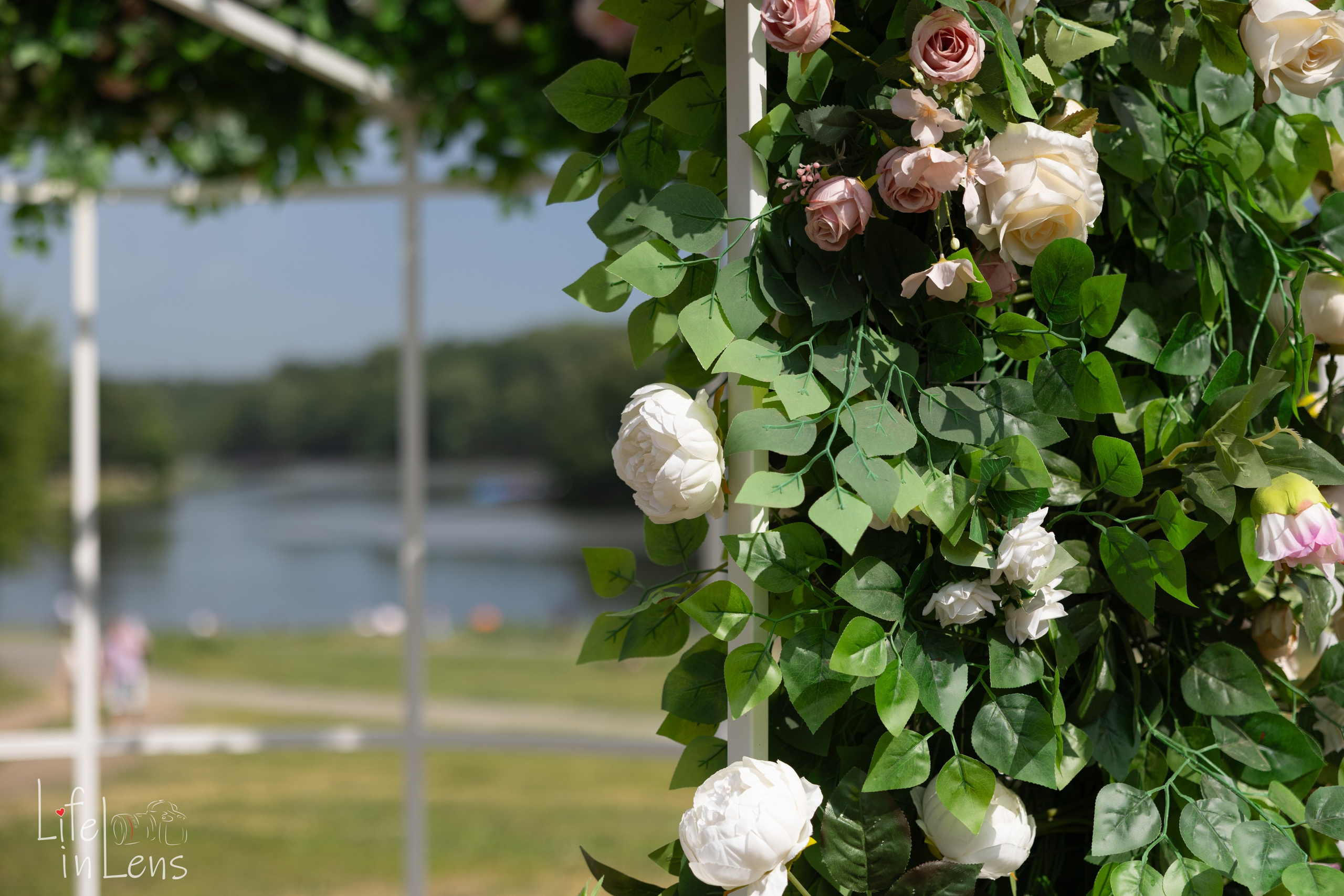 Парк Кузьминки. Фотограф, получающий удовольствие от своей работы