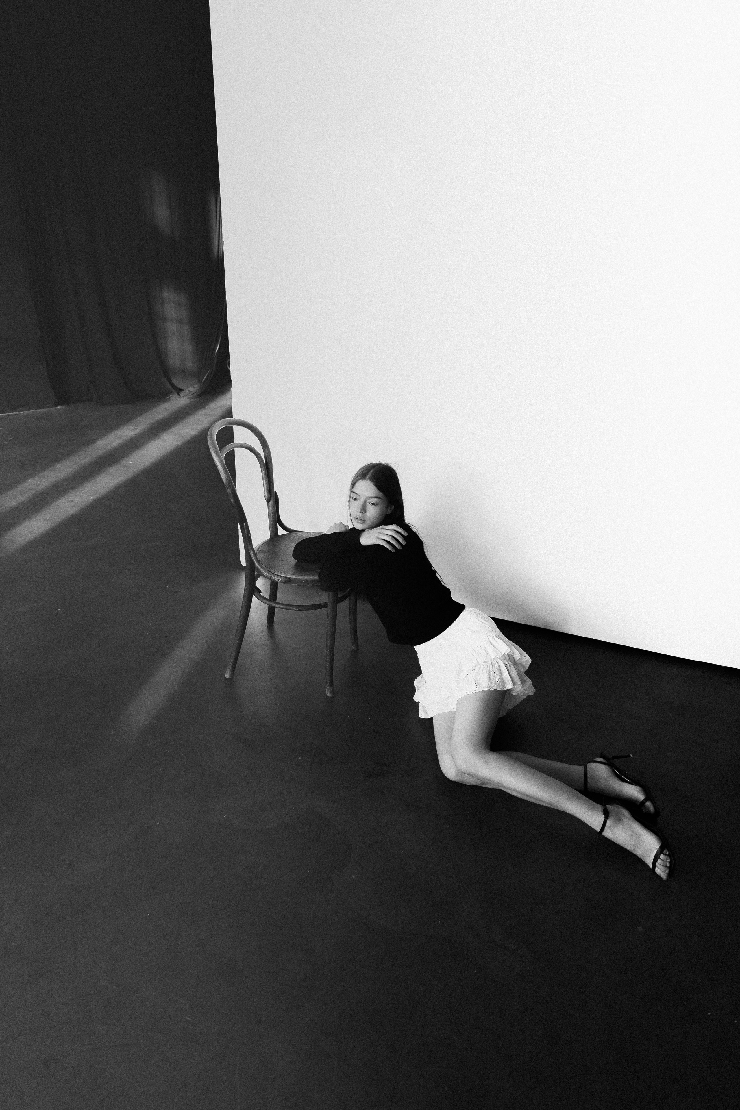 Модельные полароиды, студийная съёмка Красноярск