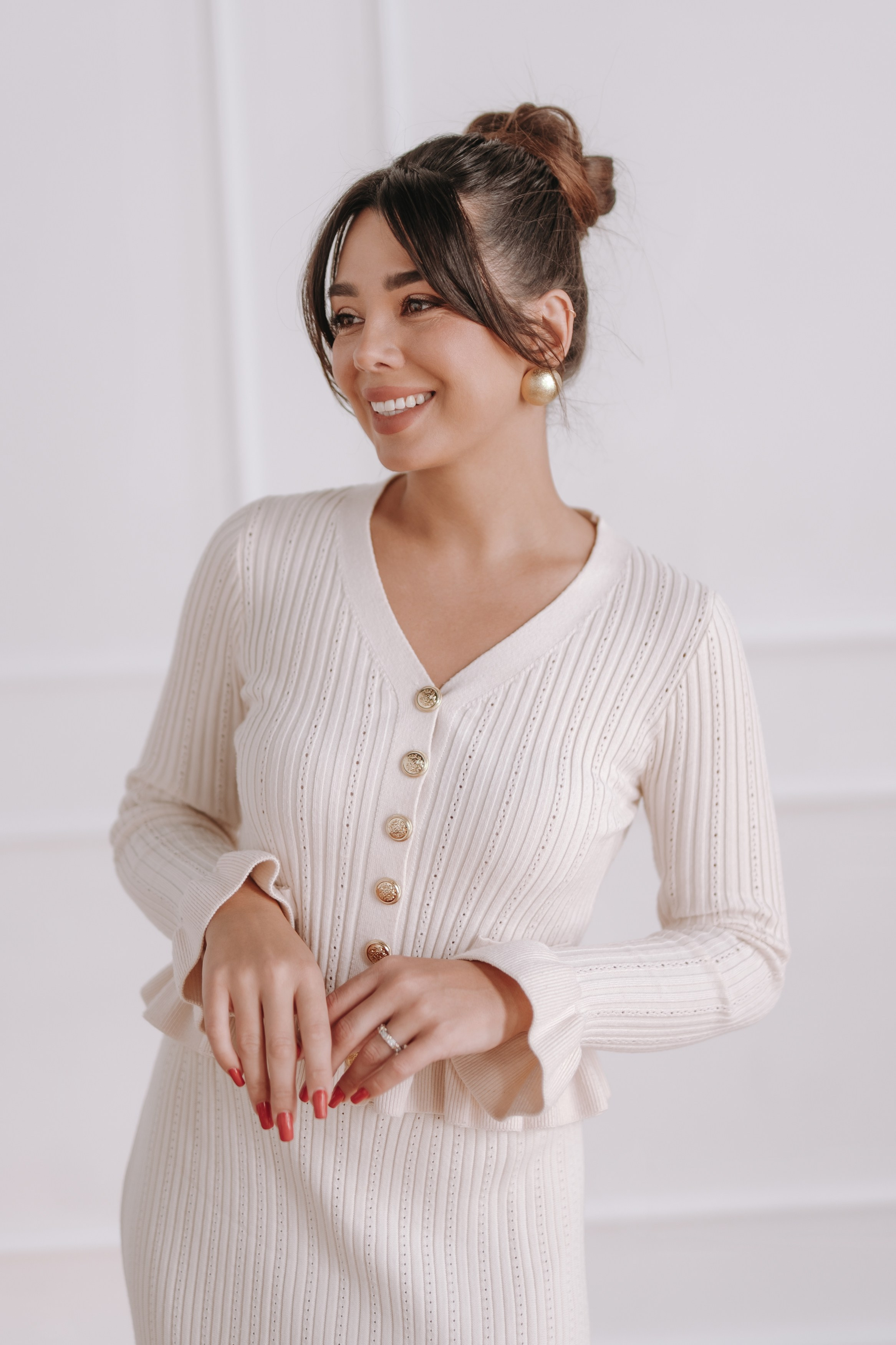 фотосессия в белом платье