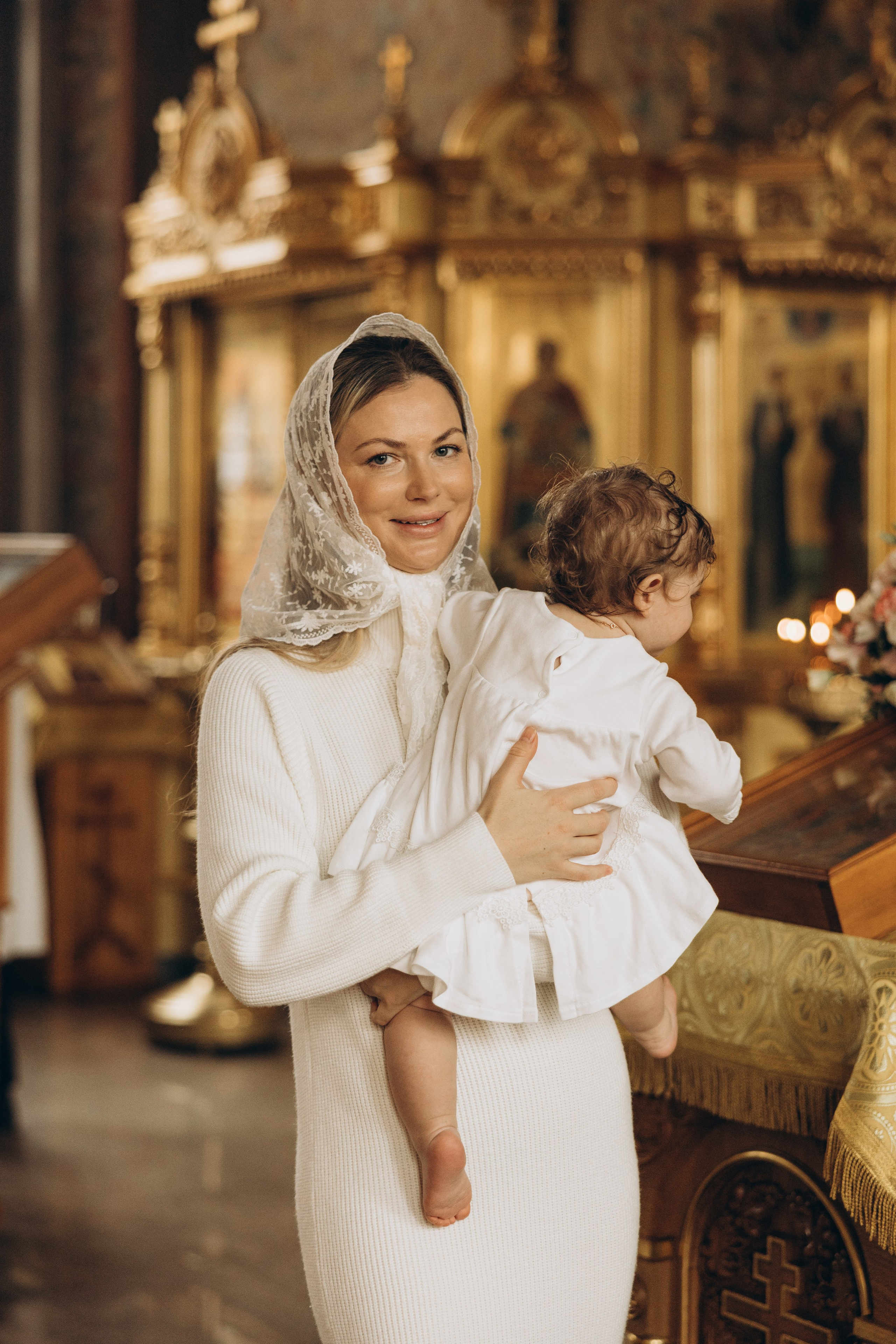 Крещение Дианы. Семейный фотограф в Москве Виктория Ястребинская