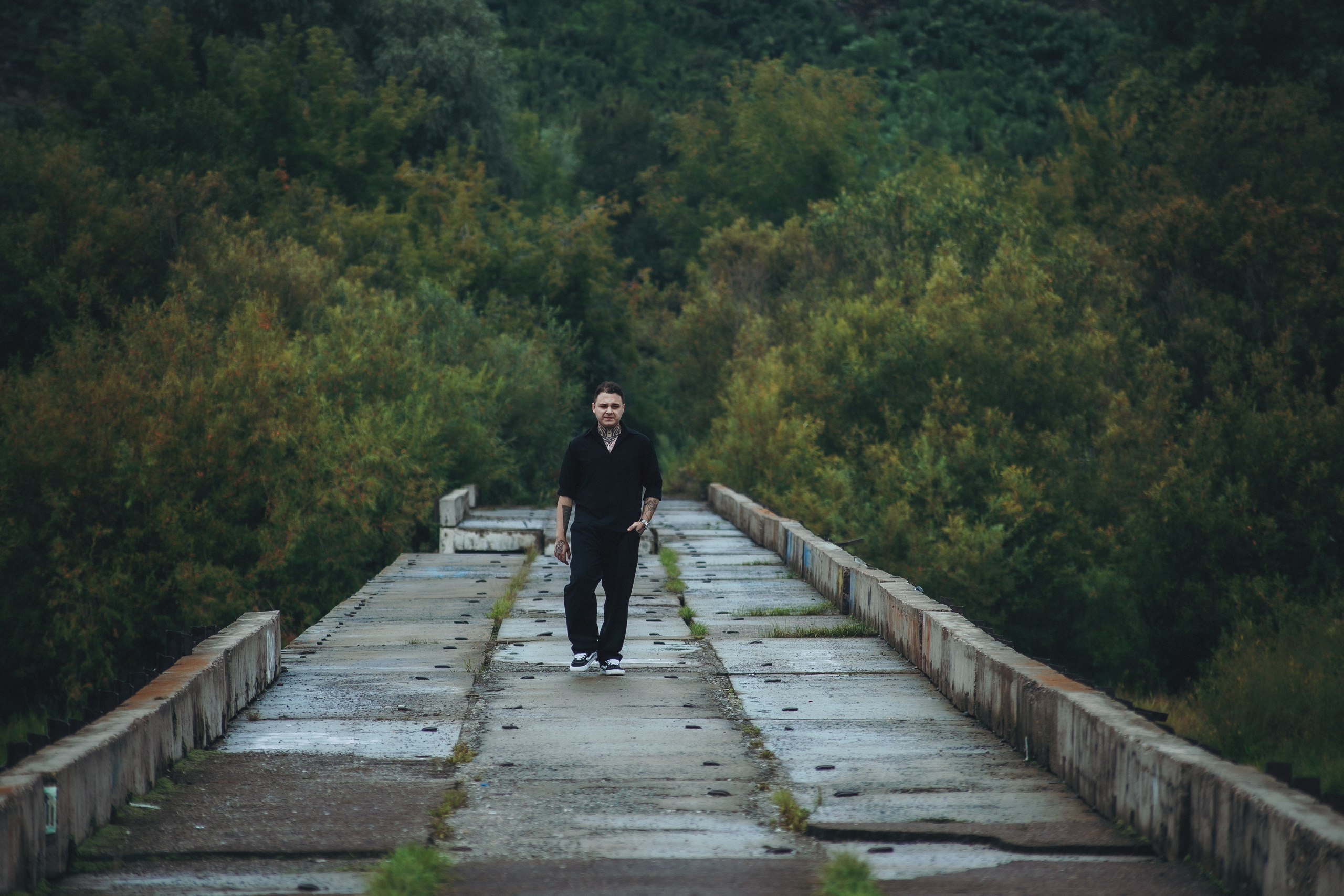 Никита. Заброшенный мост. Фотограф Регина Крикунова г. Красноярск