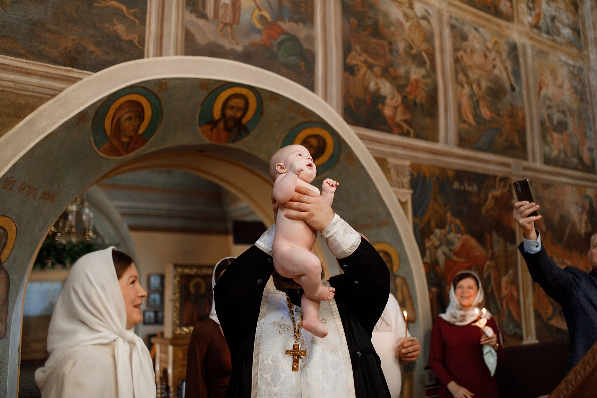 Крещение. Детский и семейный фотограф в Костроме Валентина Белик